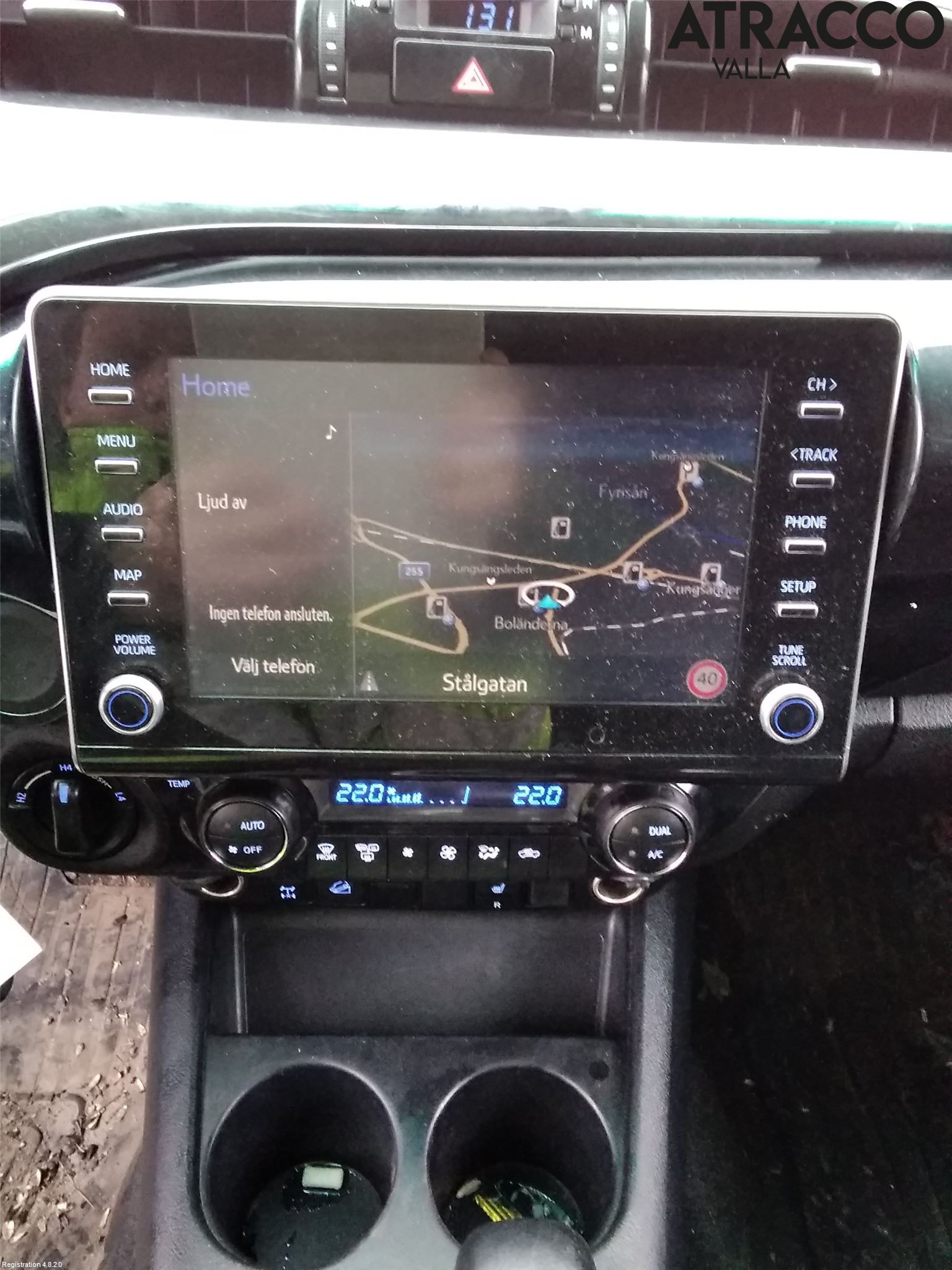 Toyota HILUX 16- Varme Ac Betjening-Display