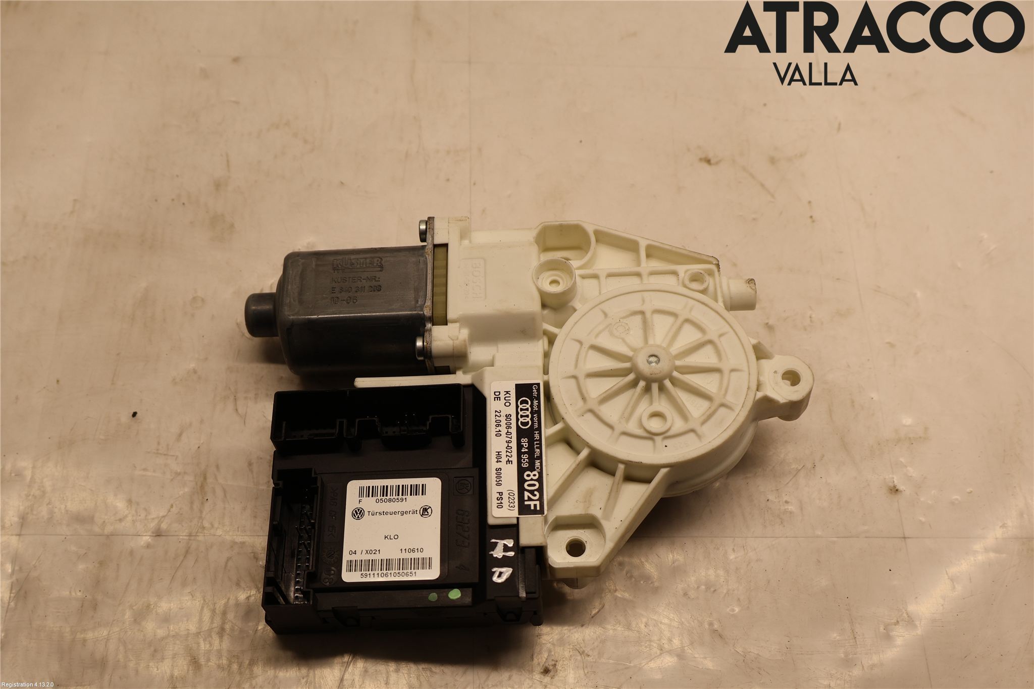 Audi A3/S3 05-13 Vindusheismotor