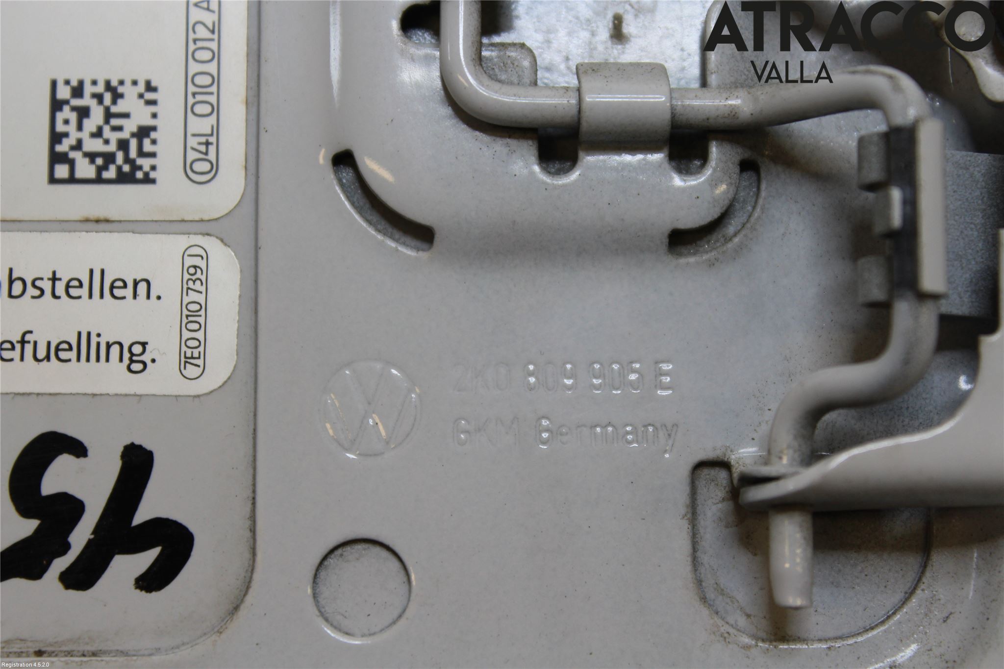 Volkswagen VW CADDY 16-20 Drivstoff Tankluke