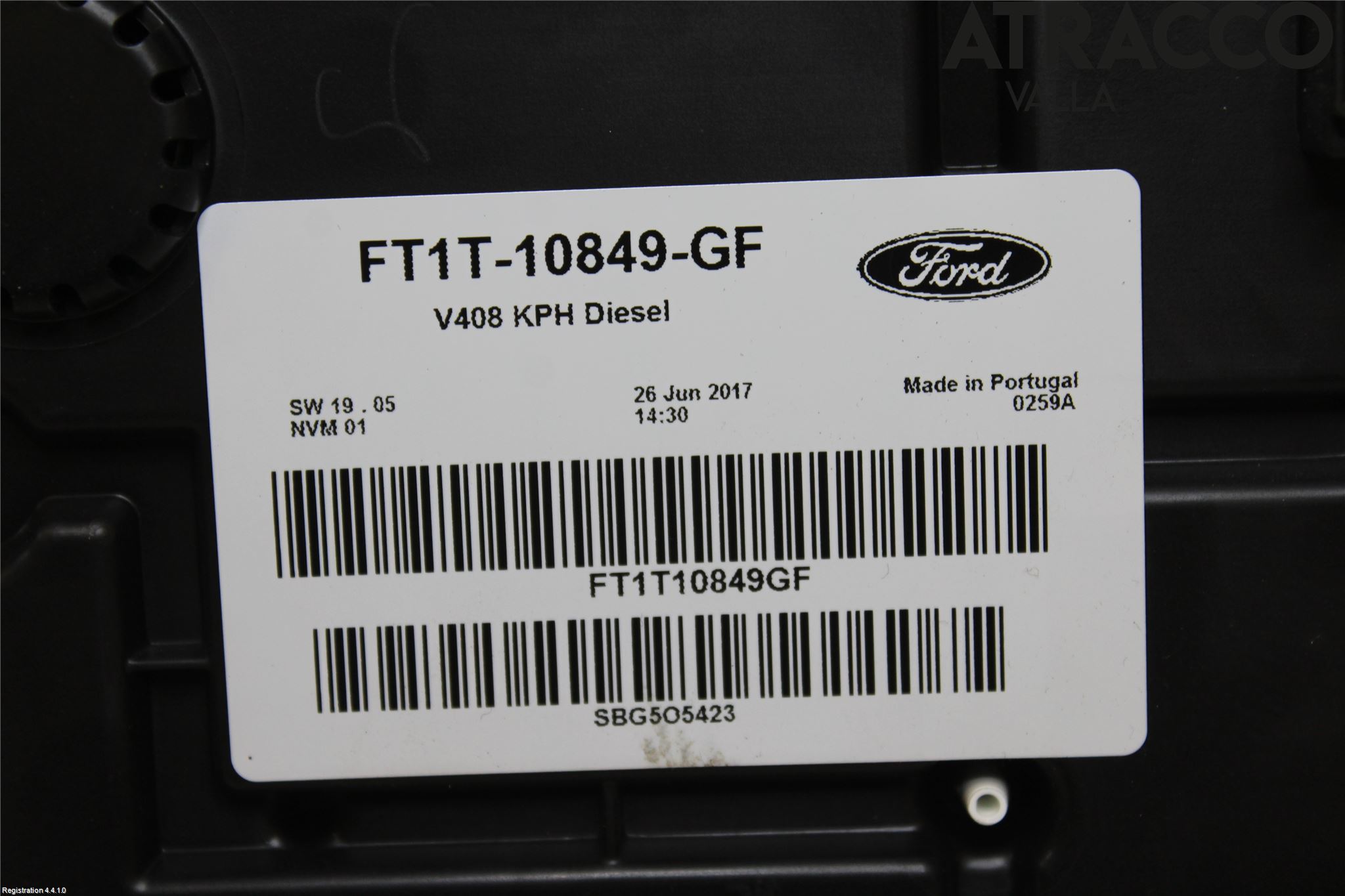 Ford TRANSIT/TOURNEO CONNECT 13-22 Instr Kombinert