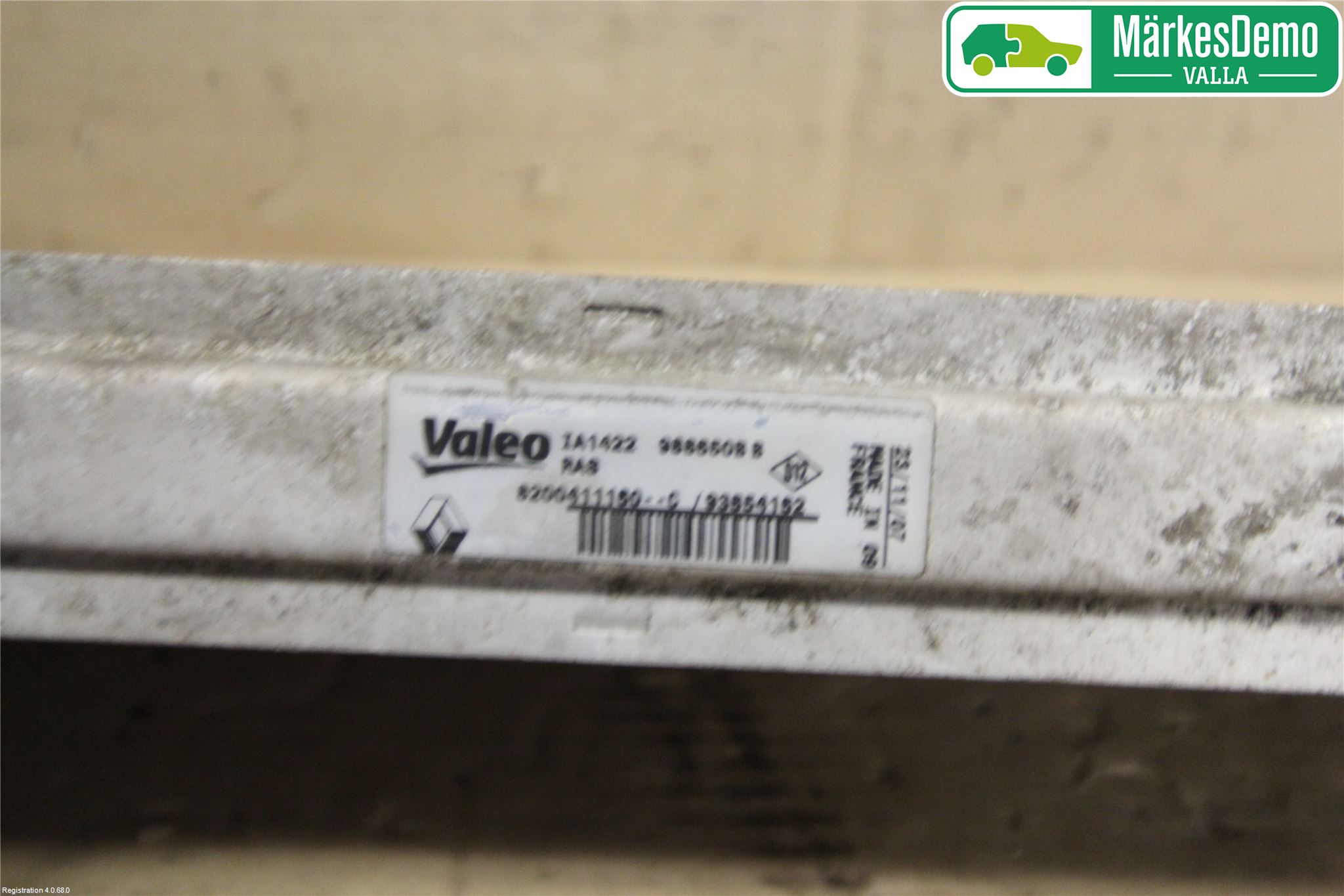 Opel VIVARO 01-14 Intercooler Radiator