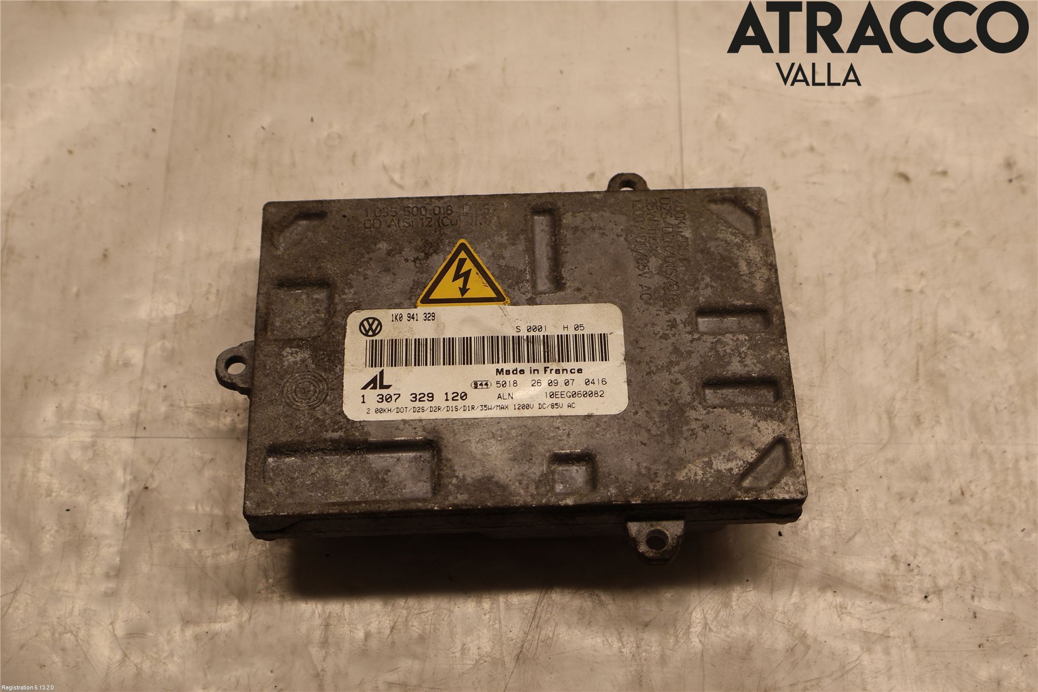 Volkswagen VW TOURAN 03-10 Styreenhet Xenon
