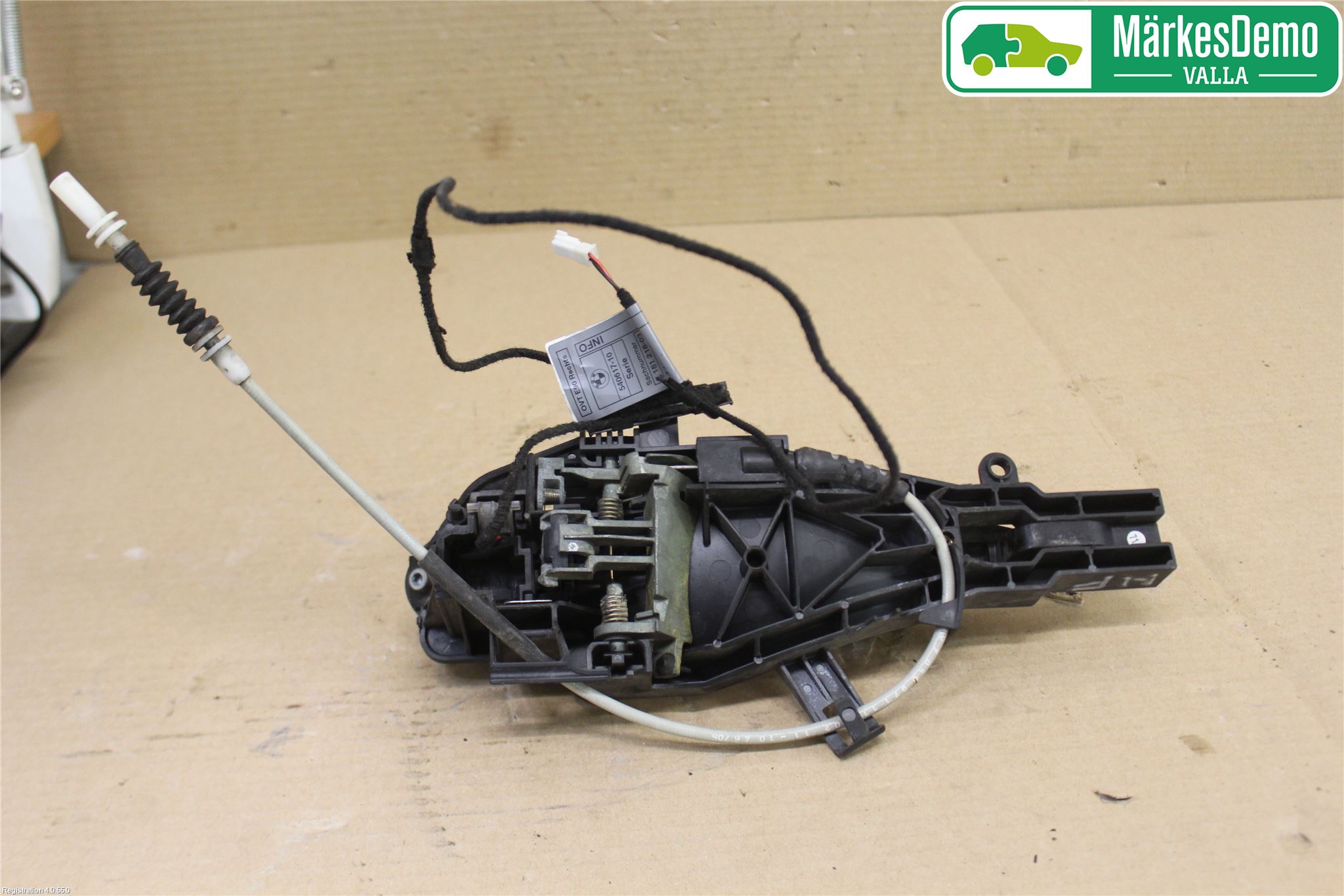 BMW 3 E90/91 SED/TOU 05-12 Dørhandtak Ytre Høyre