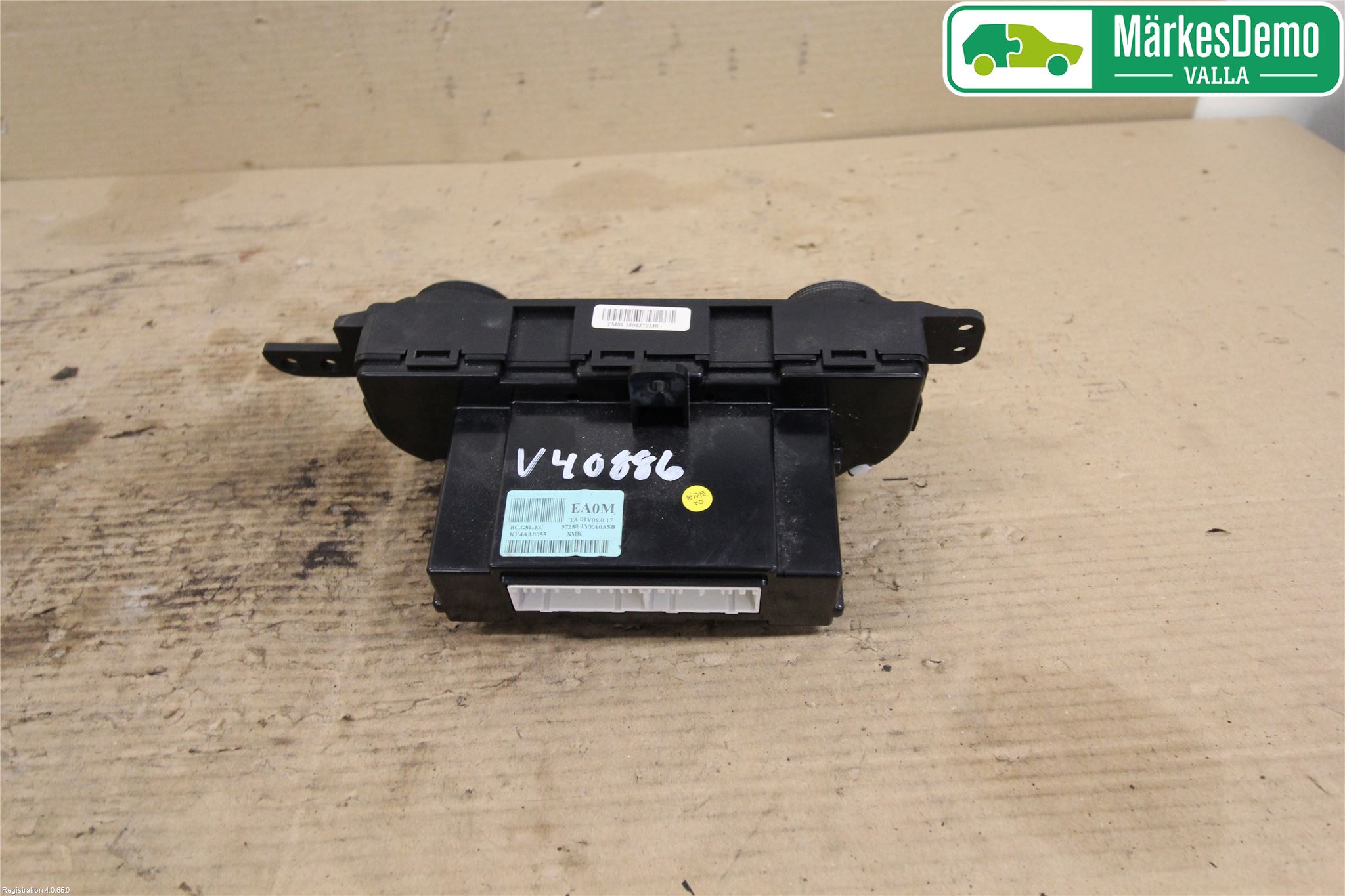 Kia PICANTO 12-17 Varme Ac Betjening-Display