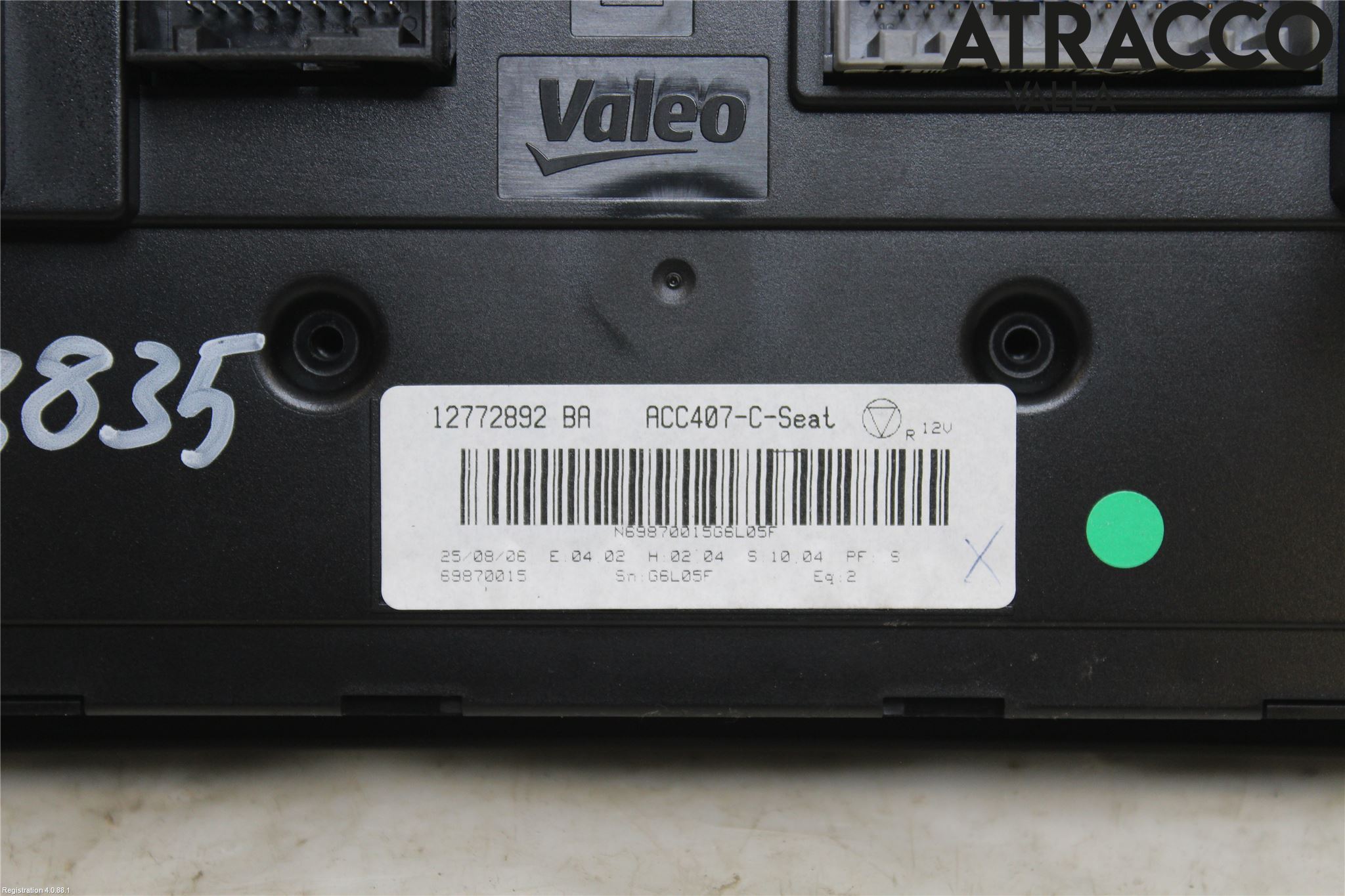 Saab 9-3 VER 2 Varme Ac Betjening-Display
