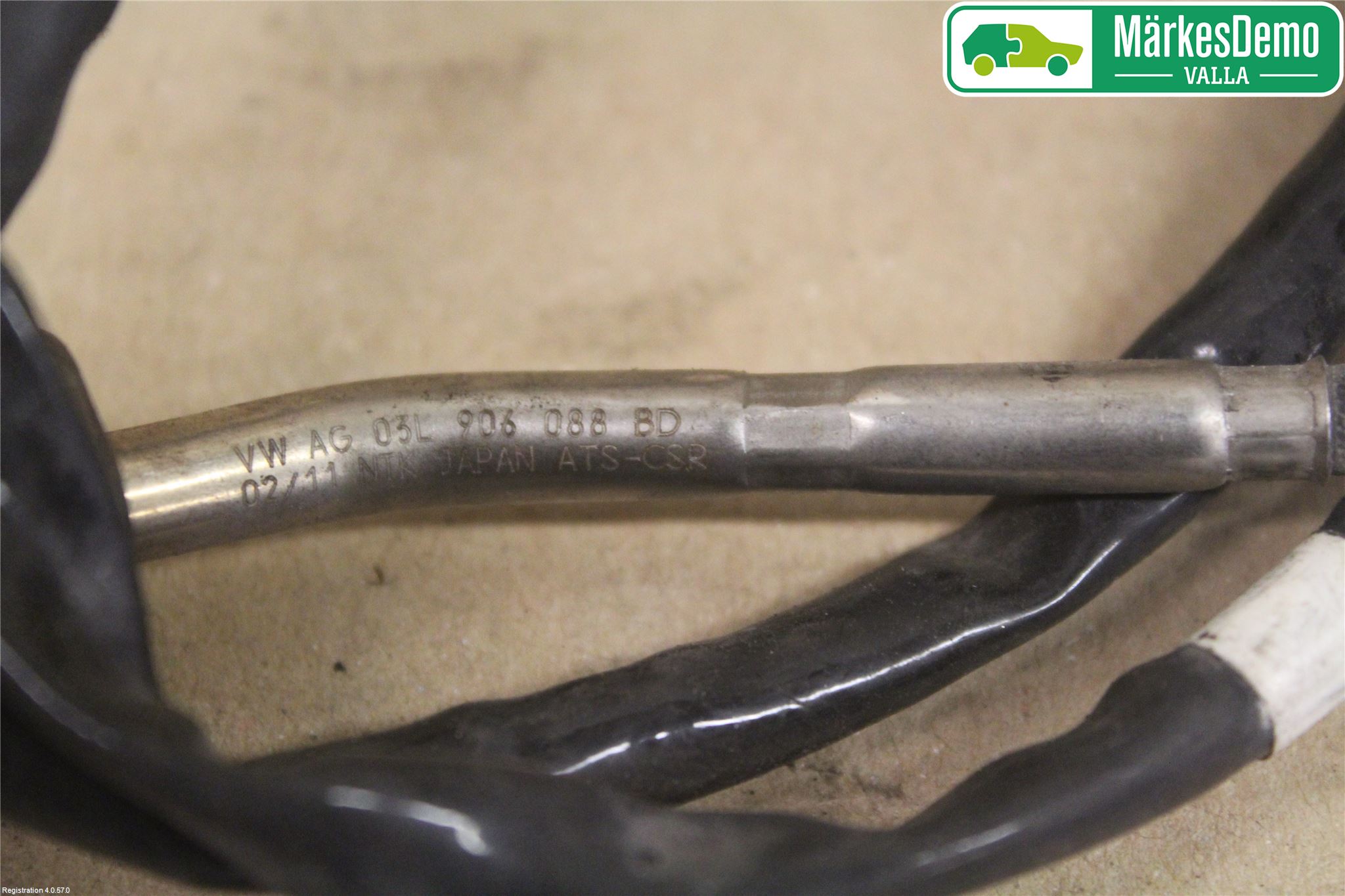 Volkswagen VW PASSAT 11-14 Sensor Temp-Trykk Avgass