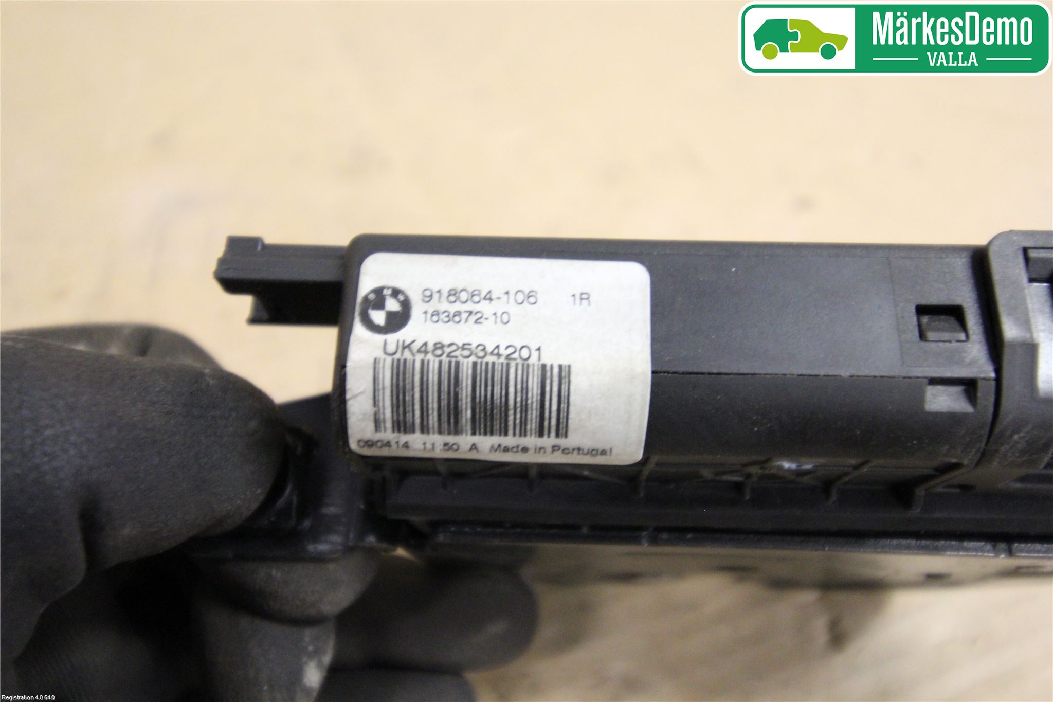 BMW 5 F10/F11/F18 09-17 Bakluke-Lokk Låsekasse