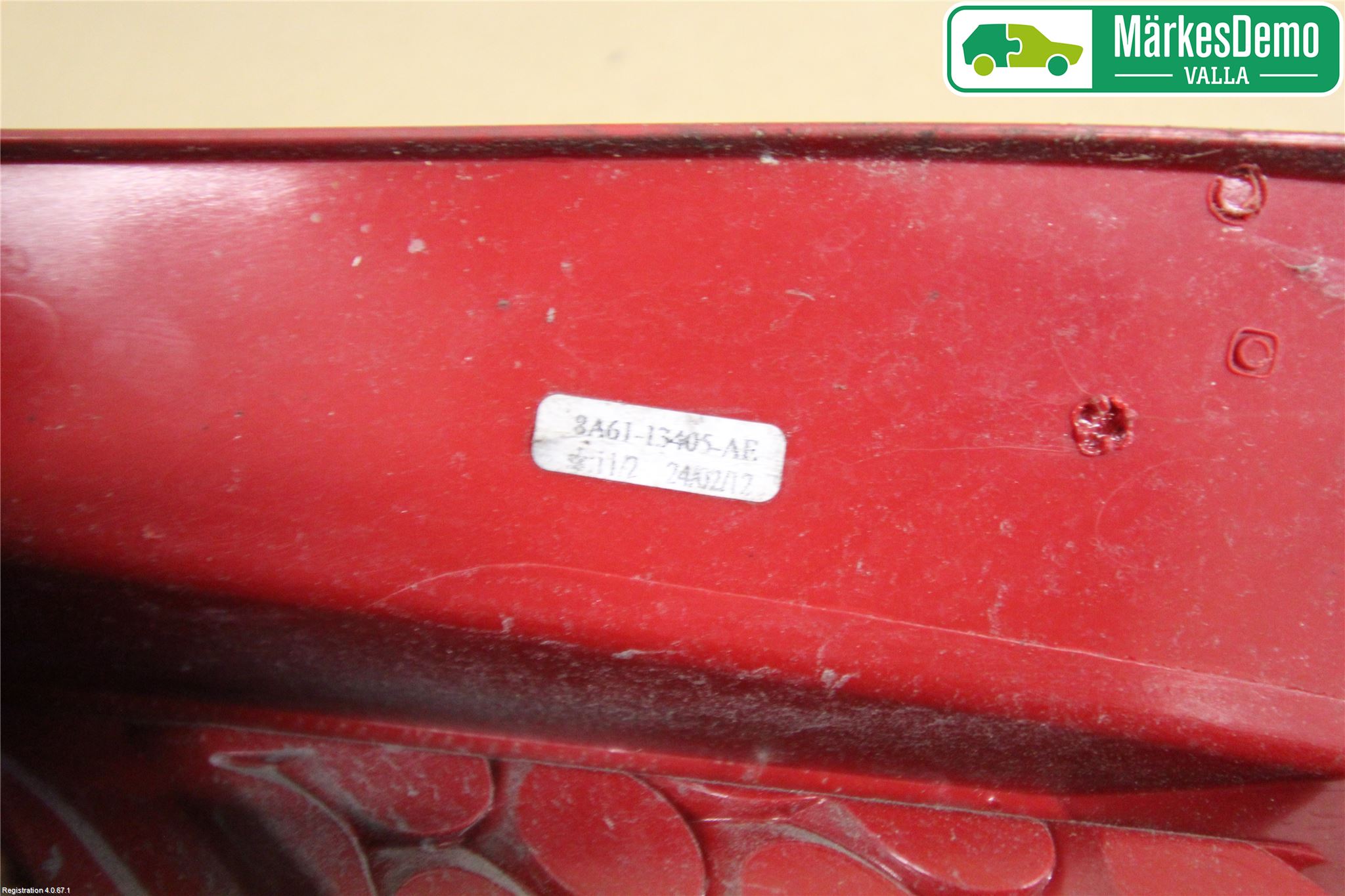 Ford FIESTA 09-12 Baklykt Venstre