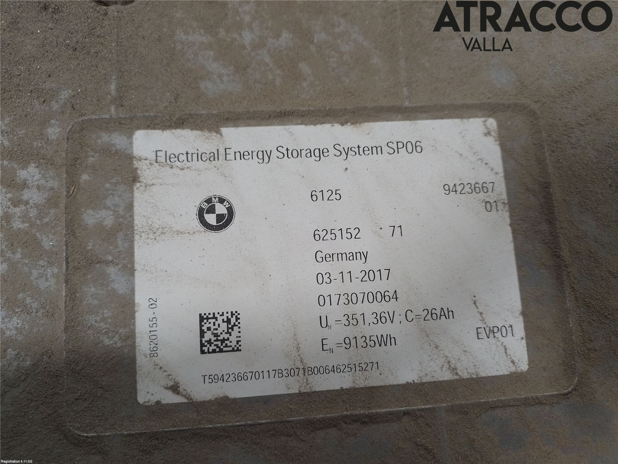 BMW 5 G30/G31/F90 17-23 Hybrid Batteri