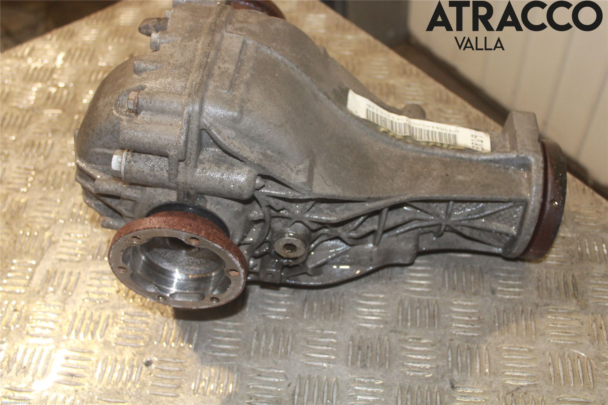 Audi A4 12-15 Bakaksel Kardang Bak -Diff