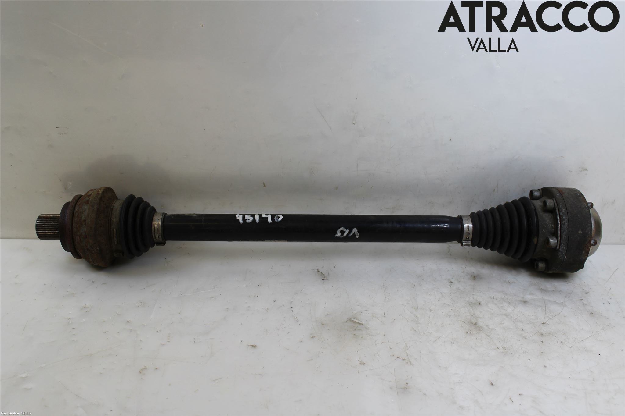 Audi A4/S4 B9 16-19 Drivaksel Bak Kompl Venstre