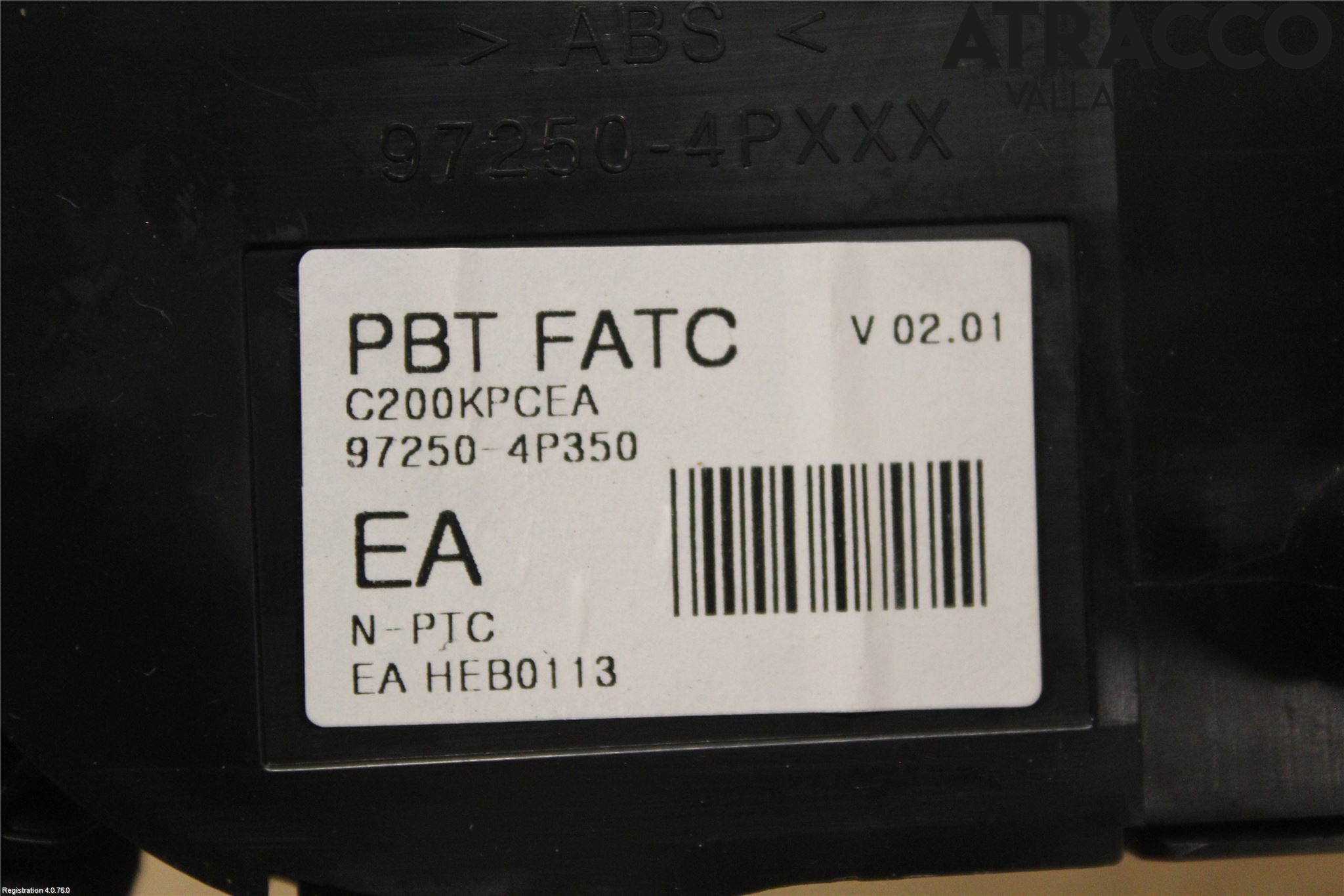 Hyundai i20 PB 09-14 Varmeapparat Panel(Regulering)