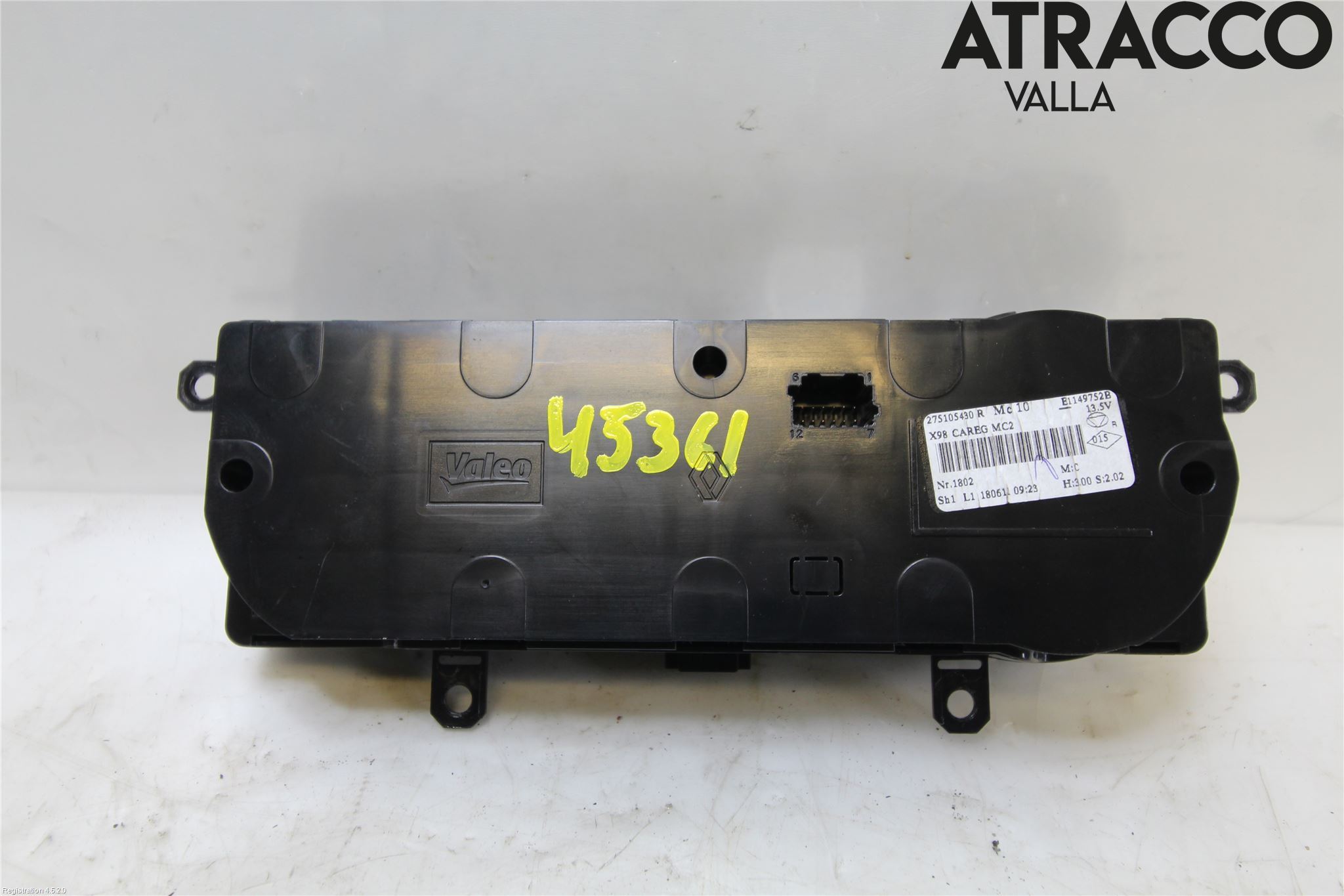 Renault CLIO IV 16-19 Varmeapparat Panel(Regulering)