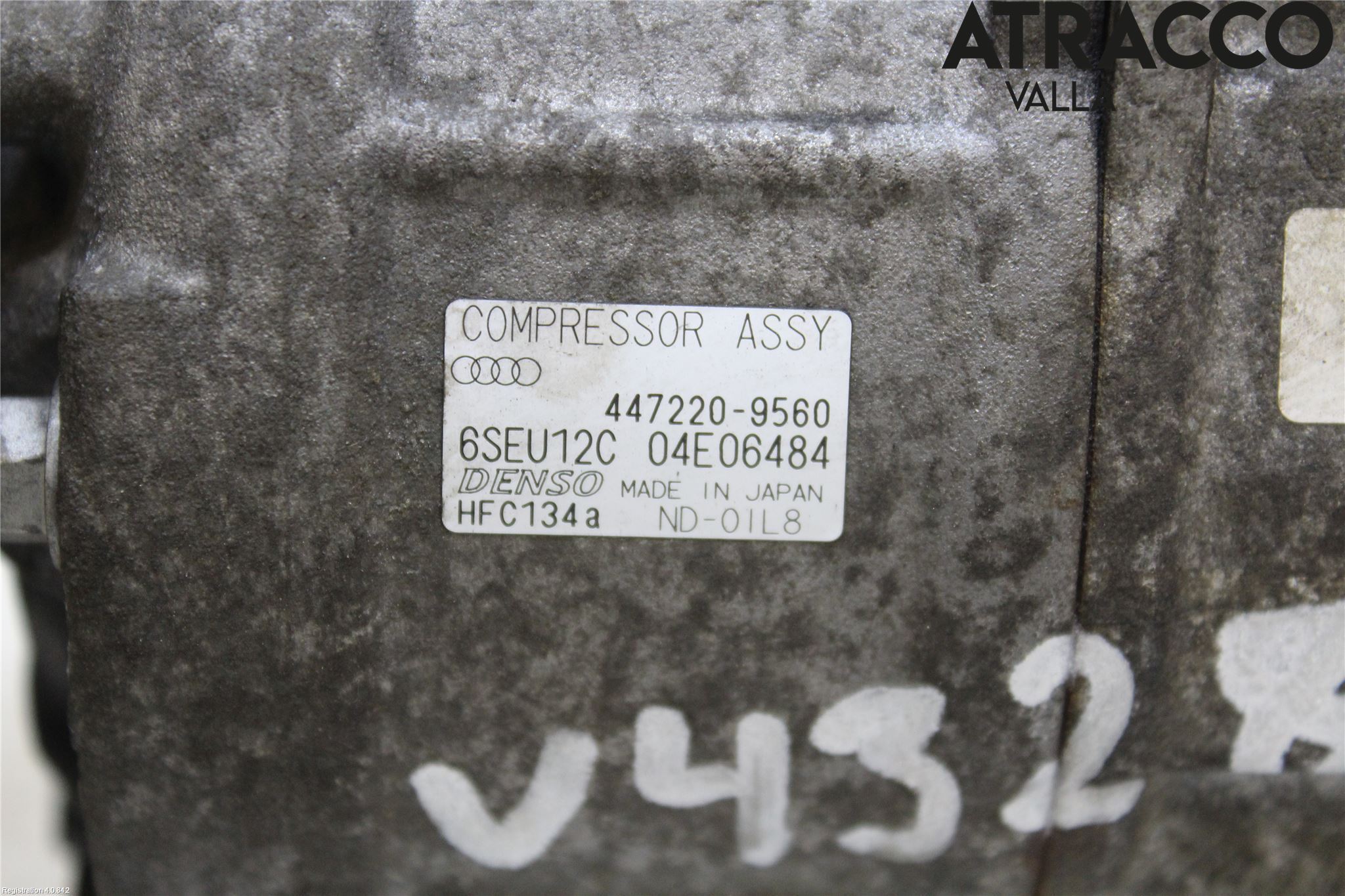 Audi A4/S4 01-05 Varme Ac Kompressor
