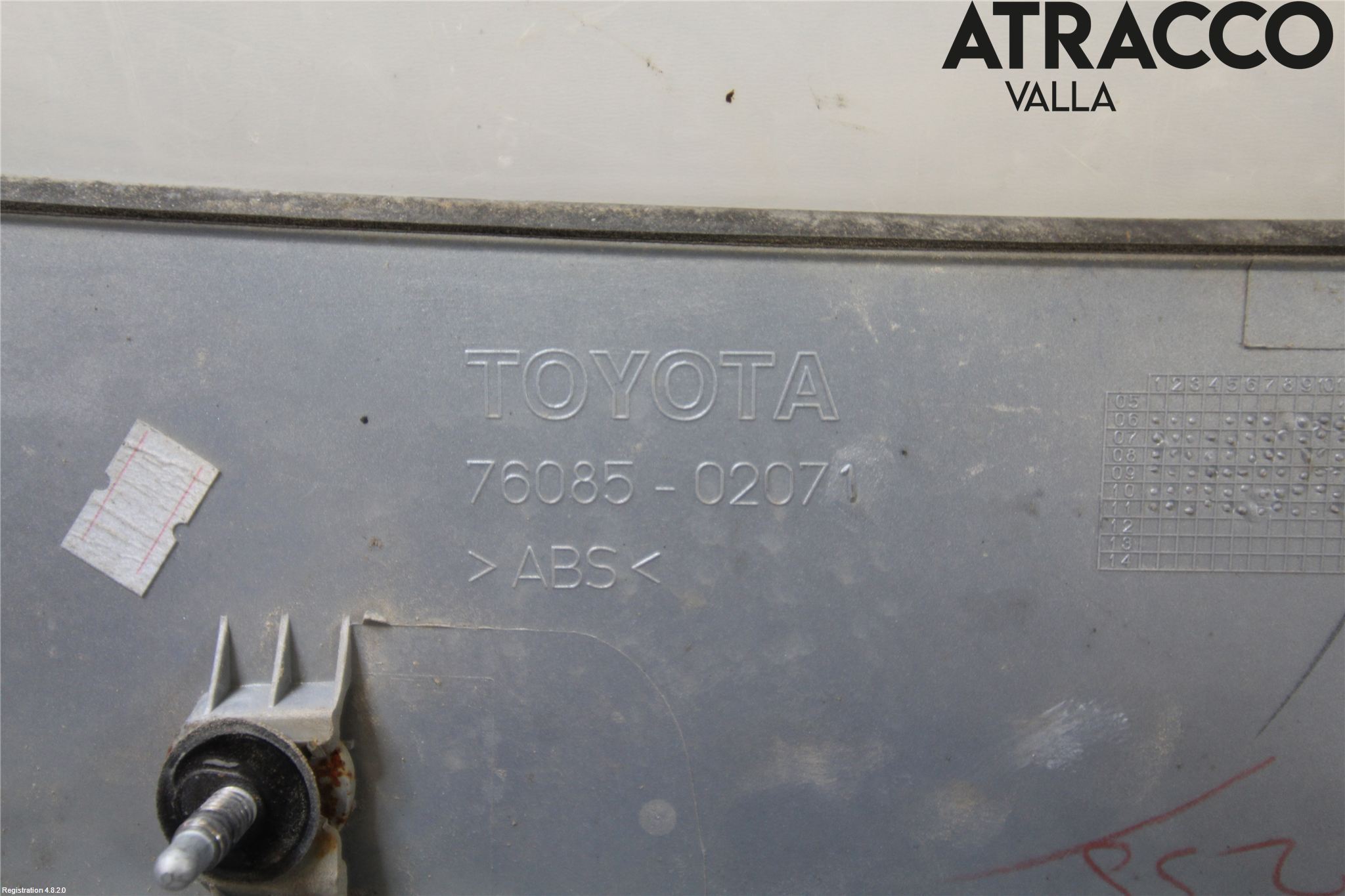 Toyota AURIS 10-12 Spoiler Bakluke