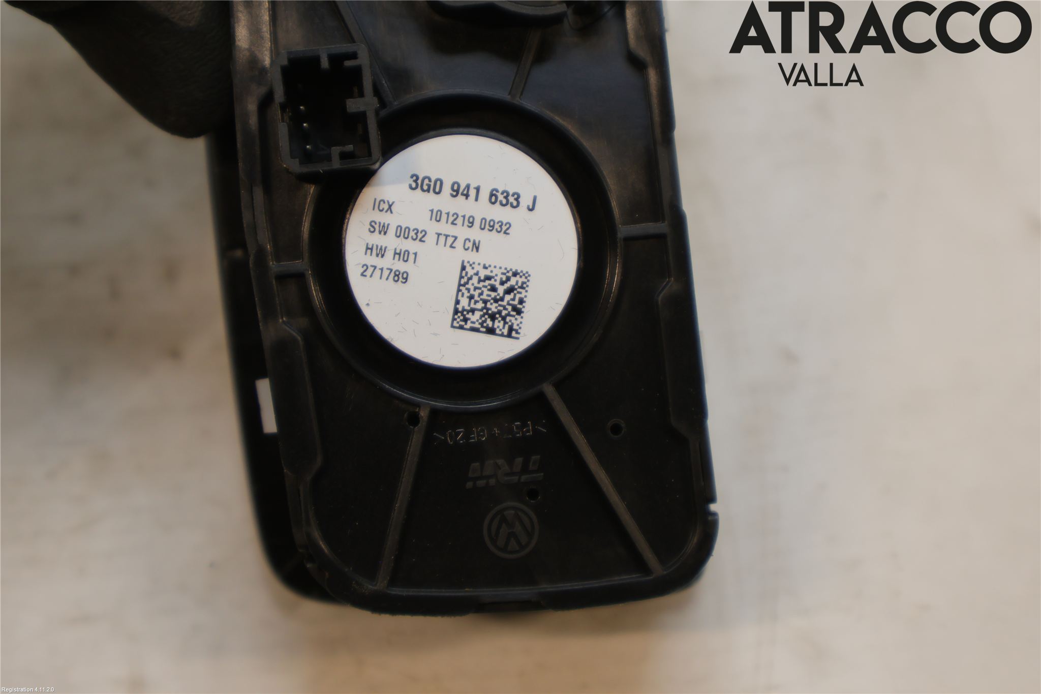 Volkswagen VW PASSAT 15-19 Bryter Hovedlys