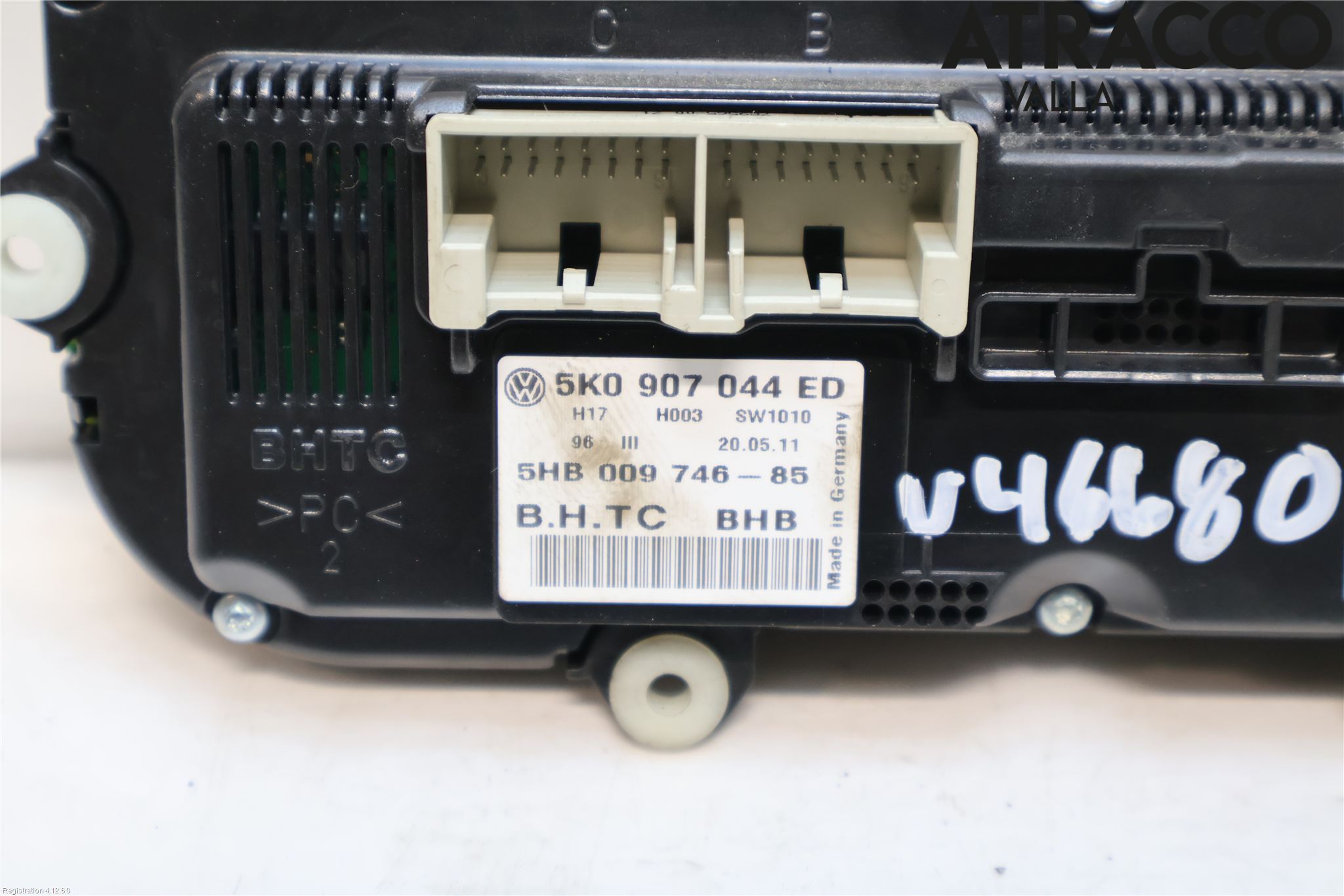 Volkswagen VW PASSAT 11-14 Varme Ac Betjening-Display