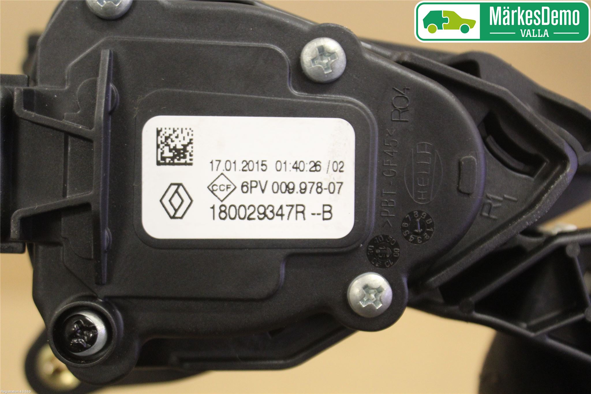 Renault CLIO IV 12-16 Gasspedal