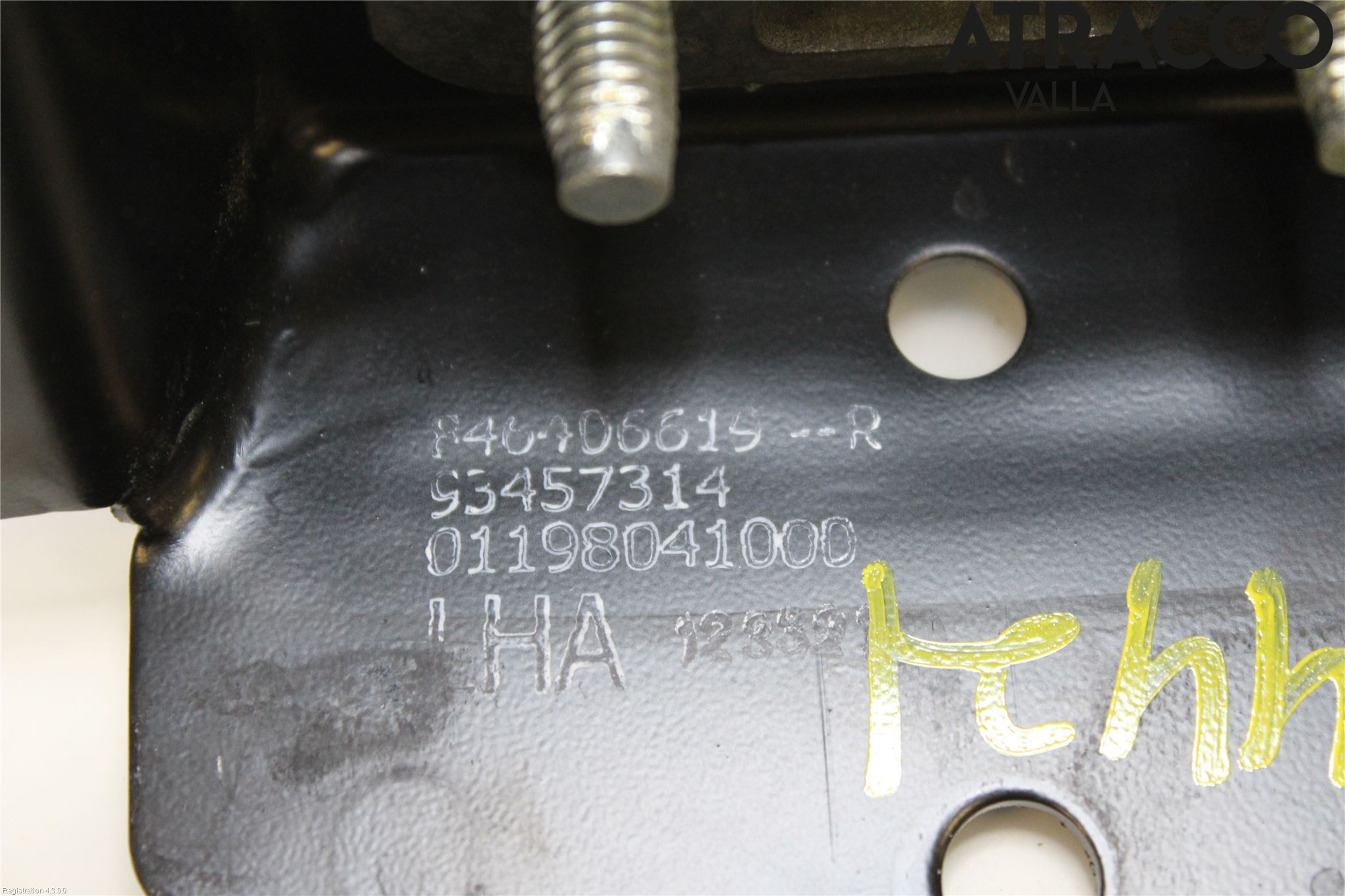Nissan NV300 16-22 Bakluke Handtak Indre