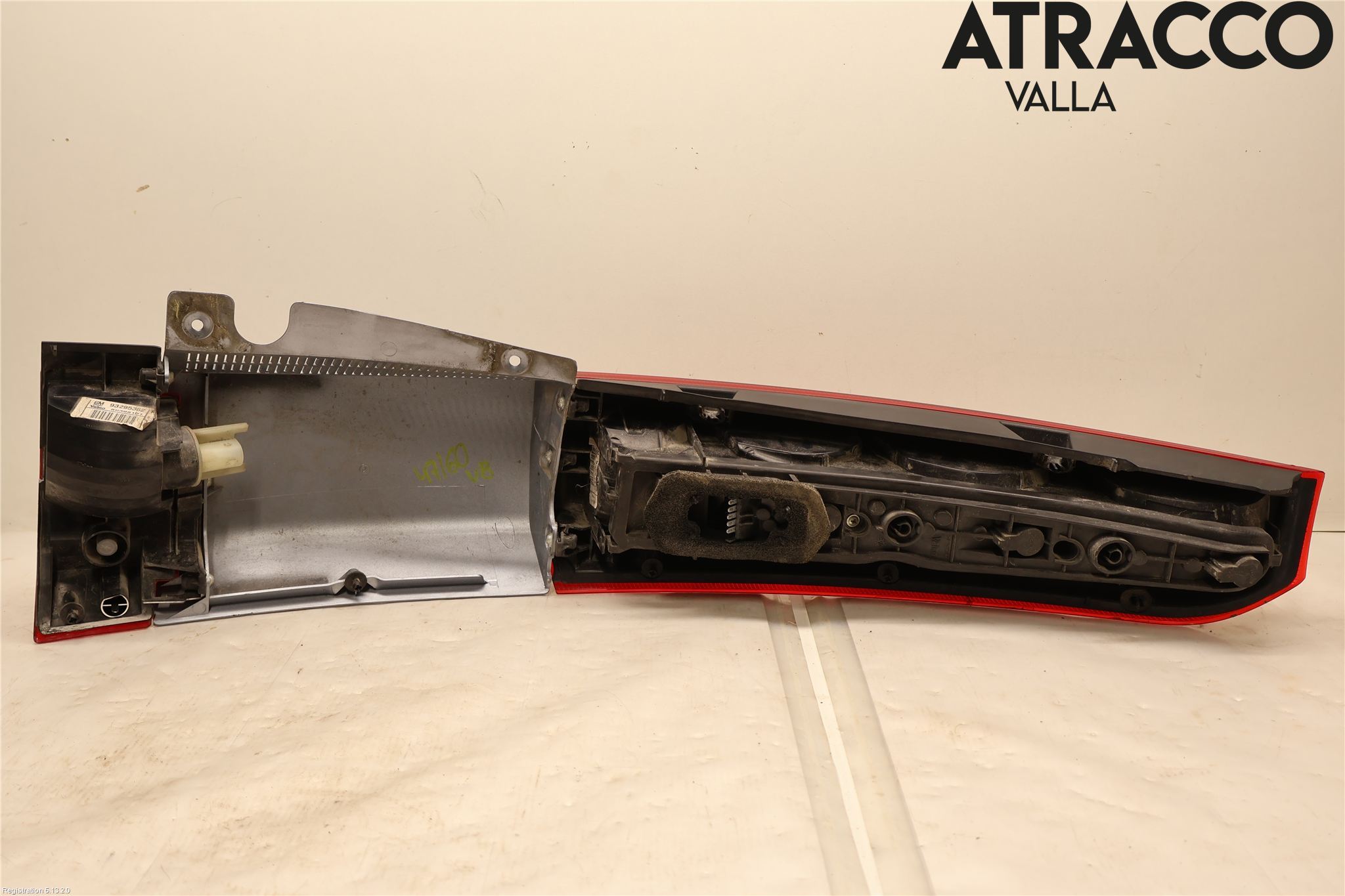 Opel MERIVA A   03-10 Baklykt Venstre
