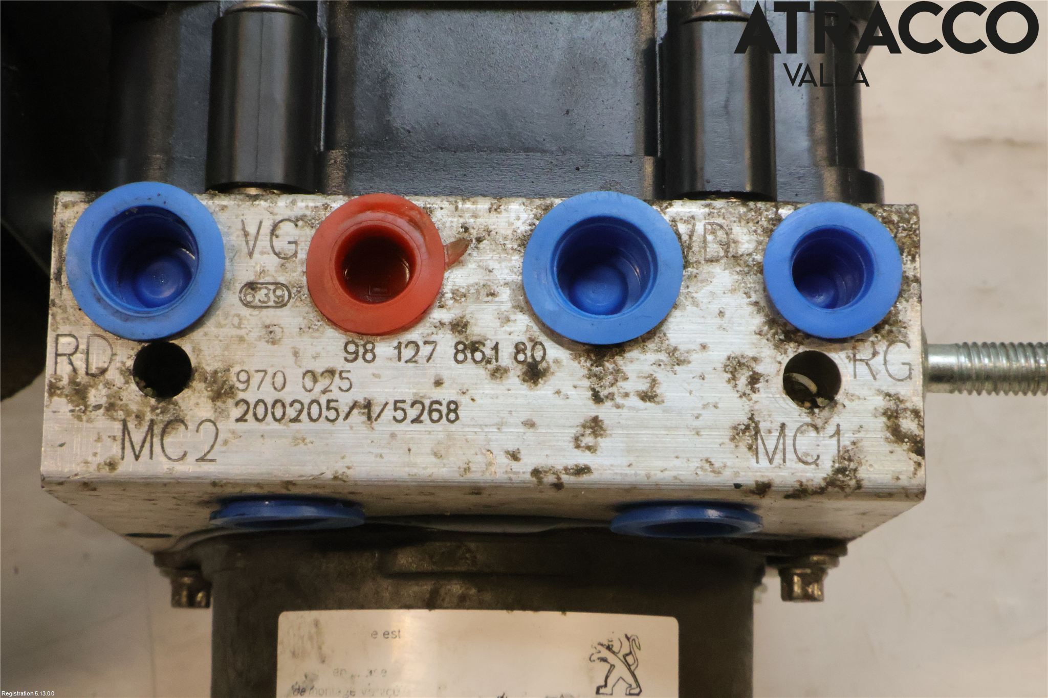 Peugeot PARTNER/E-PARTNER 19- Abs Hydraulikkaggregat