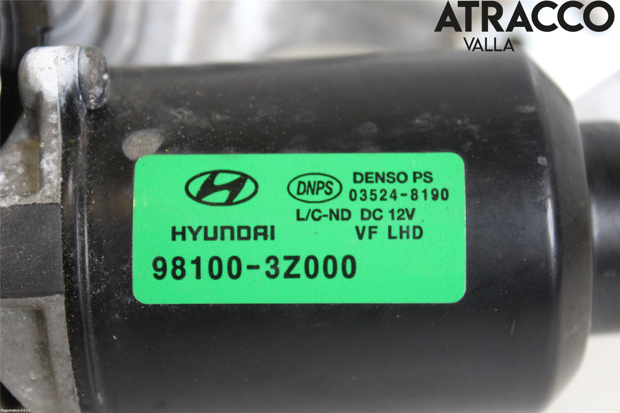 Hyundai i40 16-18 Viskeroverføring Frontrute