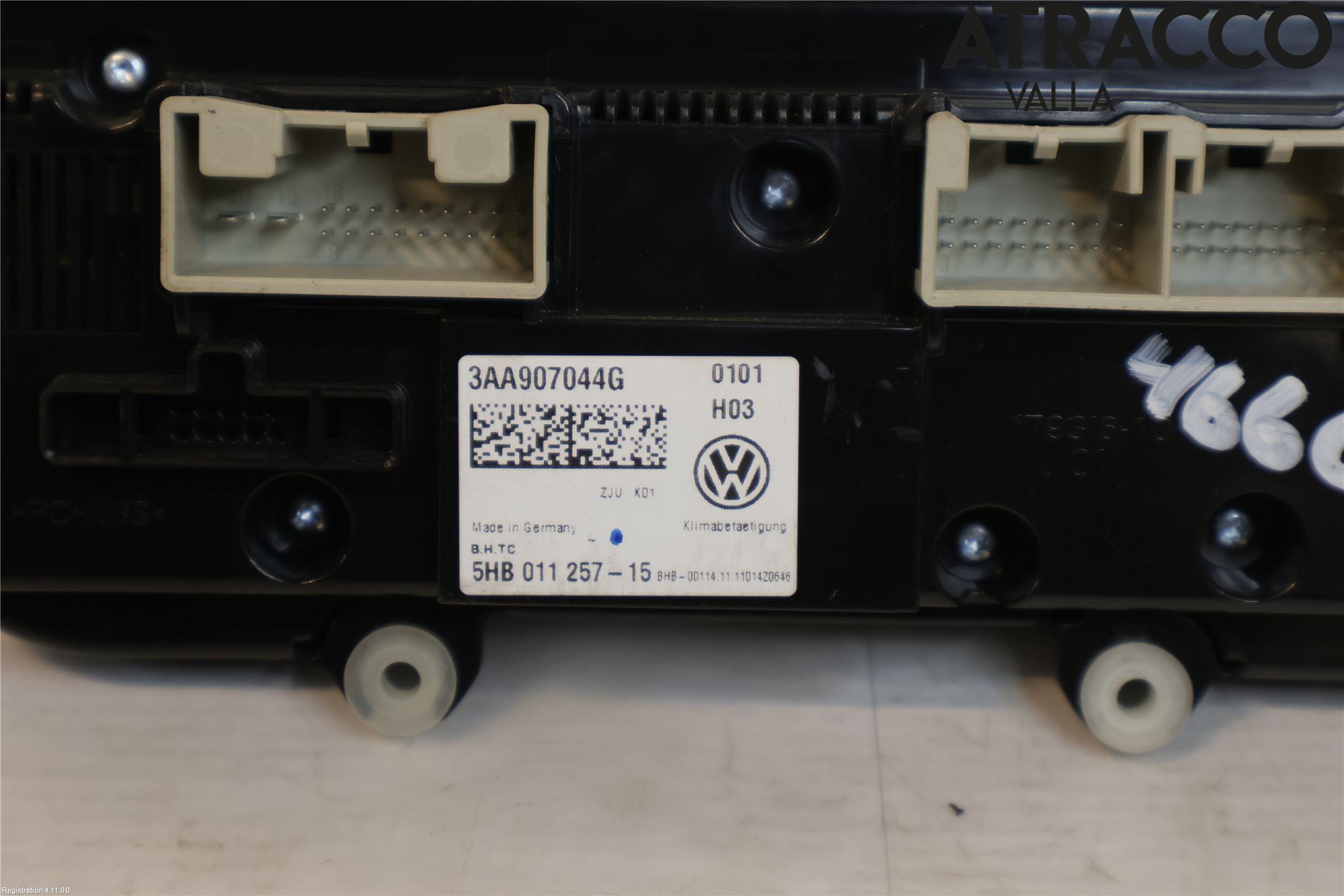 Volkswagen VW PASSAT 11-14 Varme Ac Betjening-Display