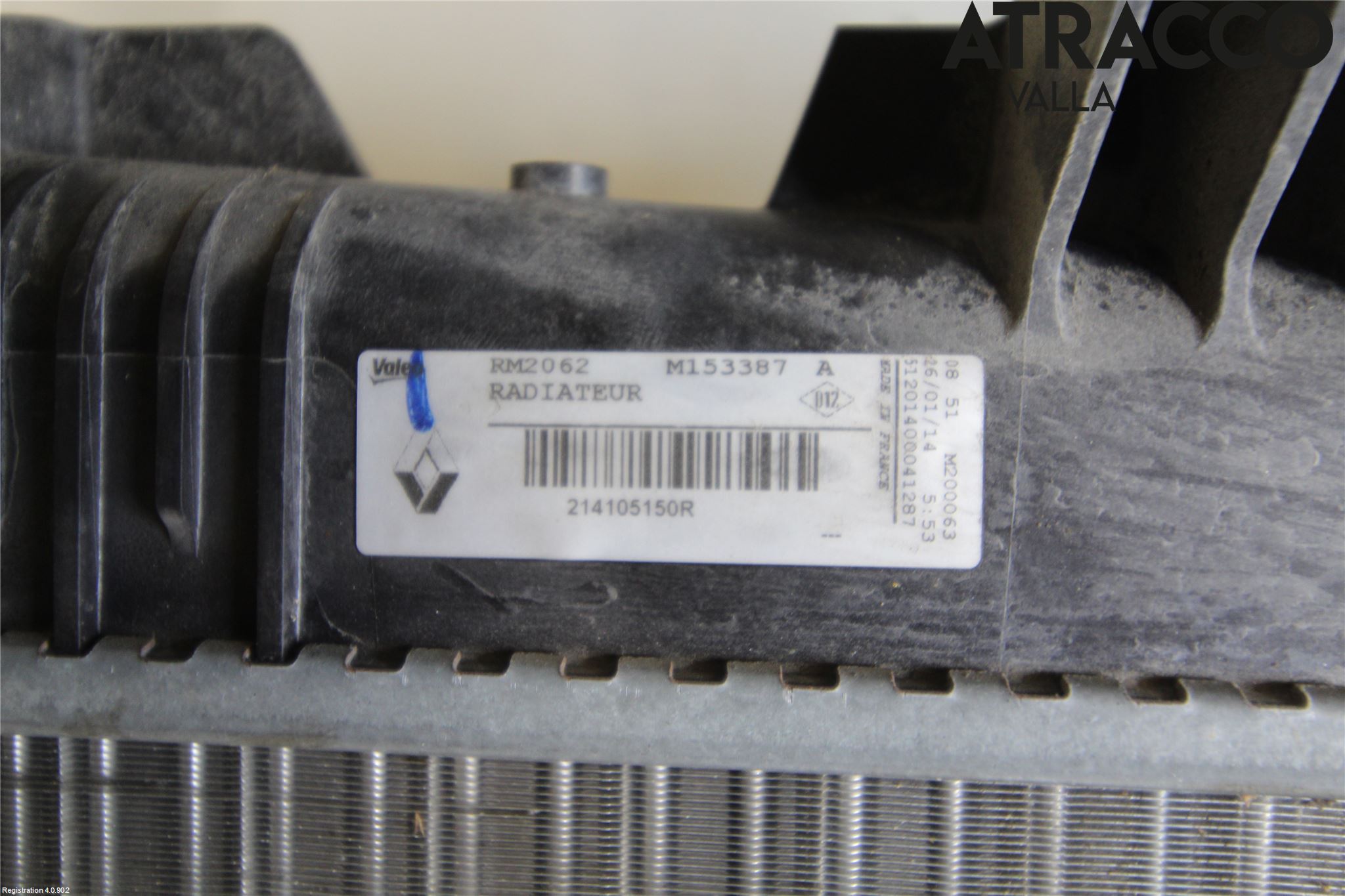 Renault MEGANE III 09-15 Radiator Manuell
