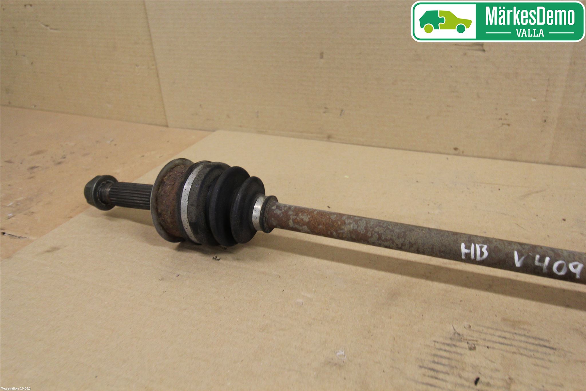 Subaru LEGACY    07-09 Drivaksel Bak Kompl Høyre