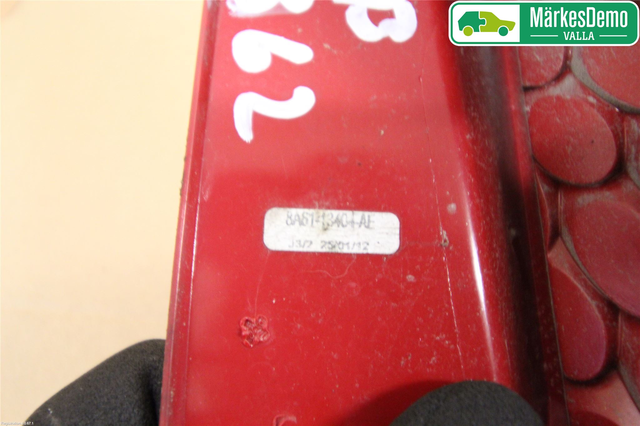 Ford FIESTA 09-12 Baklykt Høyre