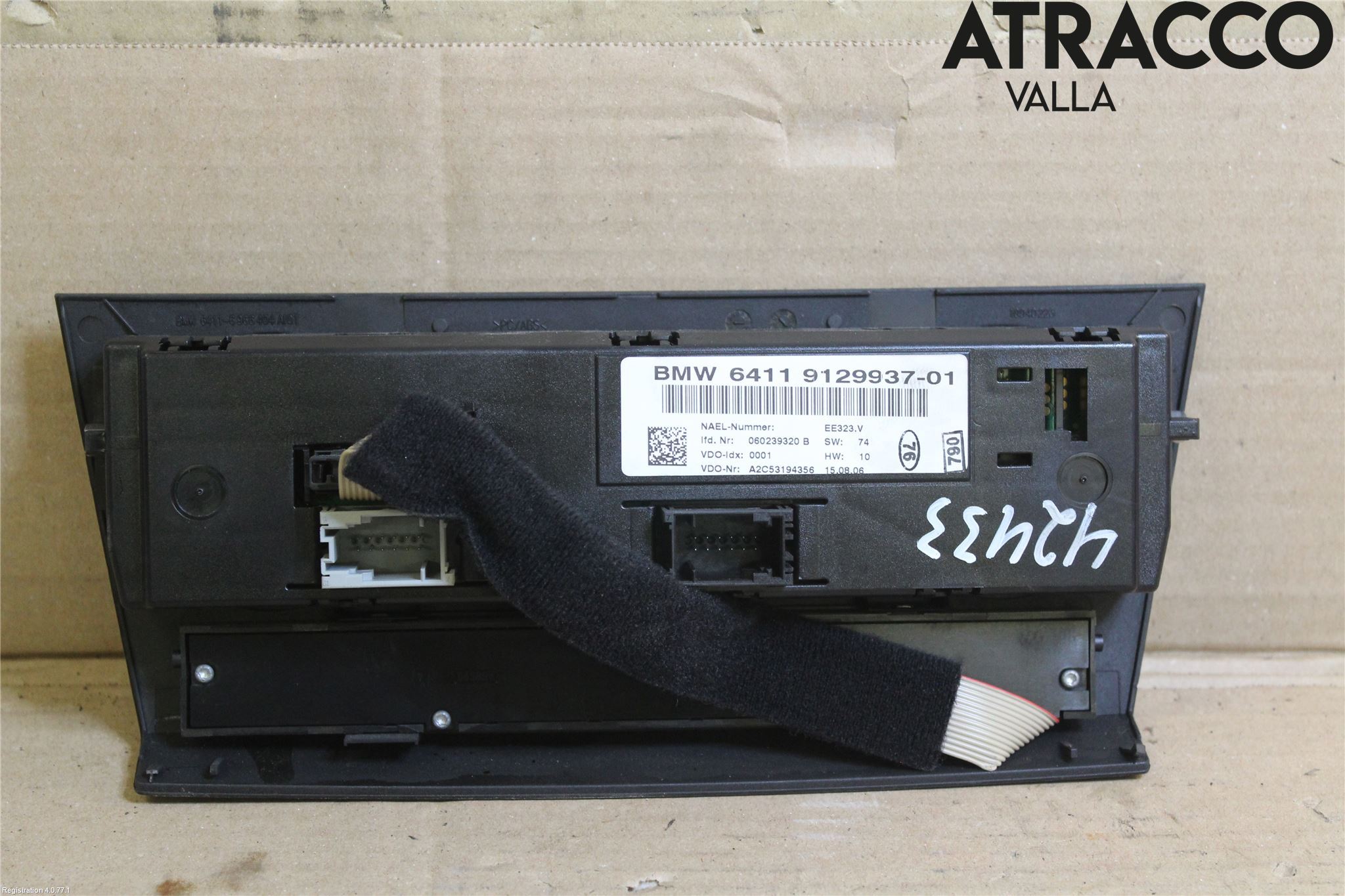 BMW 3 E90/91 SED/TOU 05-12 Varmeapparat Panel(Regulering)