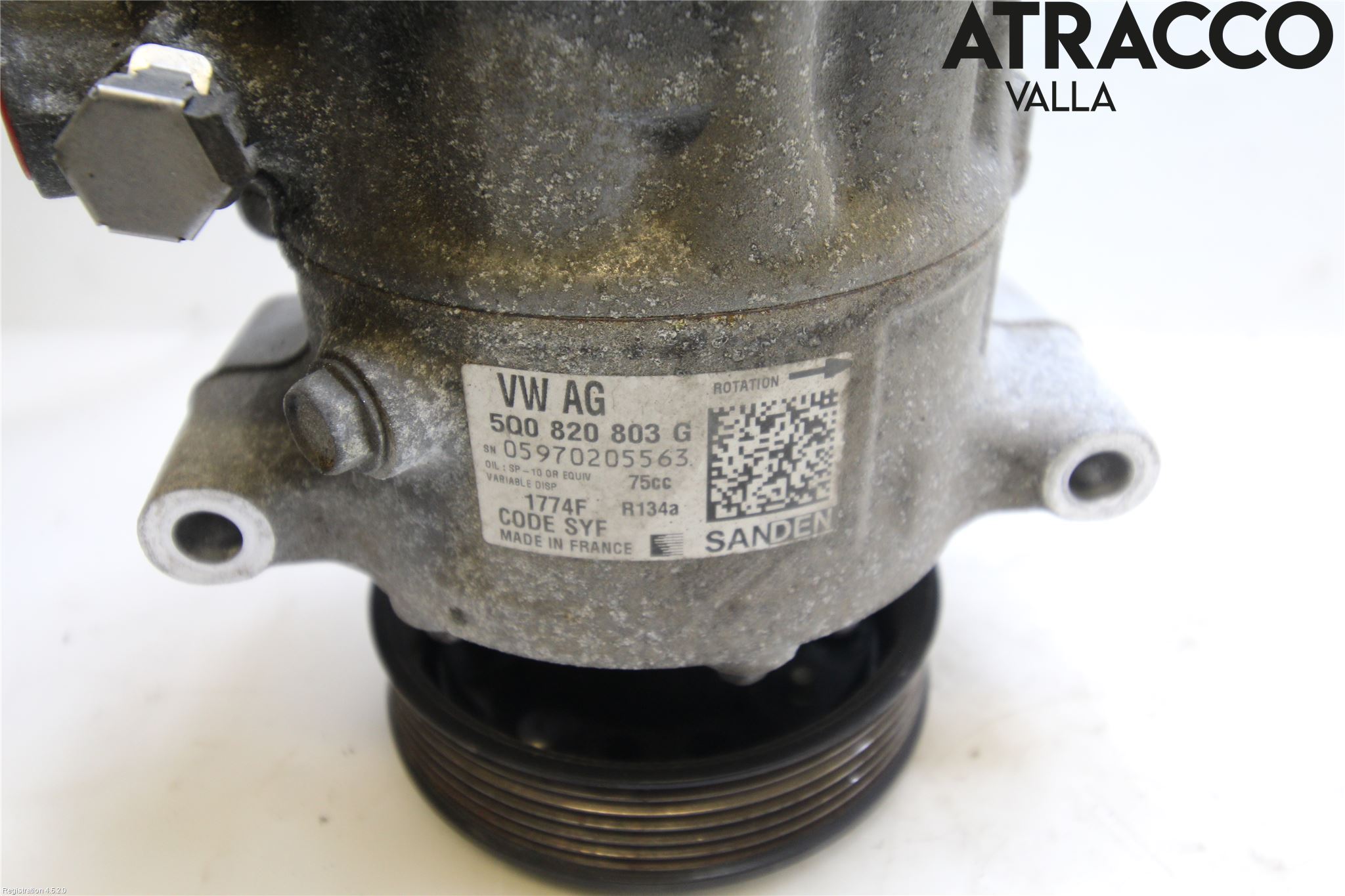 Volkswagen VW POLO 10-17 Varme Ac Kompressor