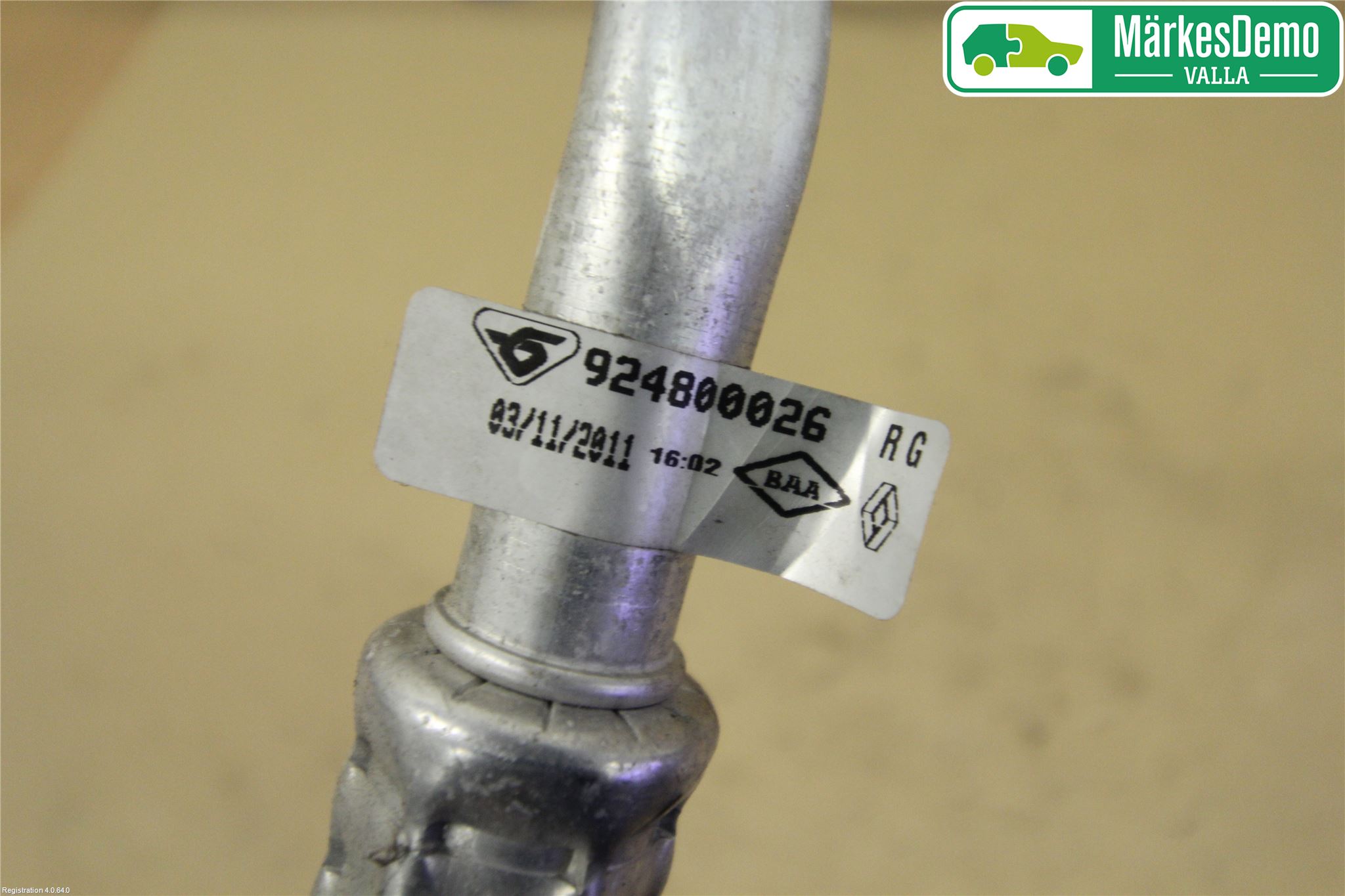 Renault MEGANE III 09-15 Varme Ac Slange - Rør