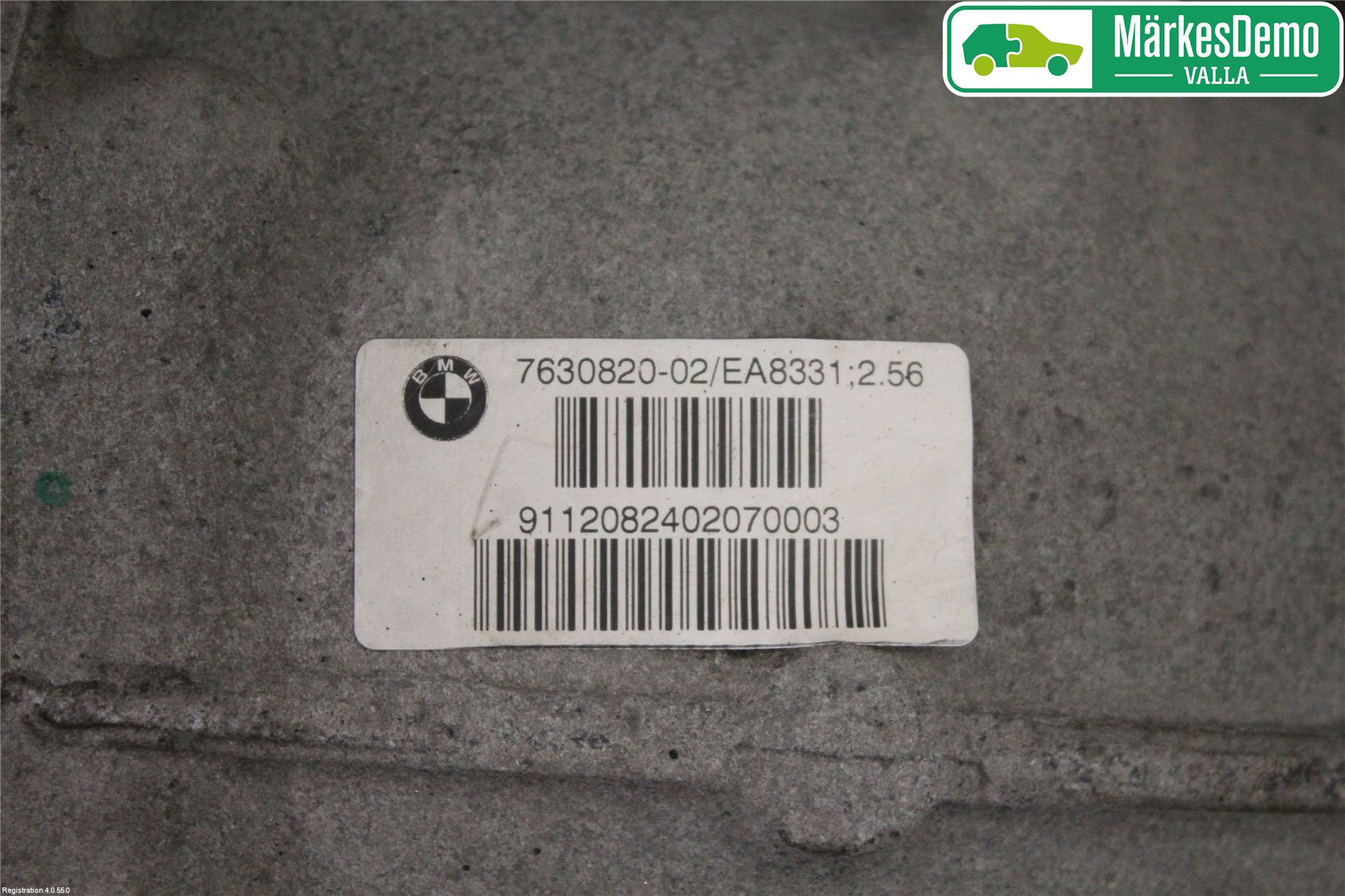 BMW 5 GT F07 09-17 Bakaksel Kardang Bak -Diff