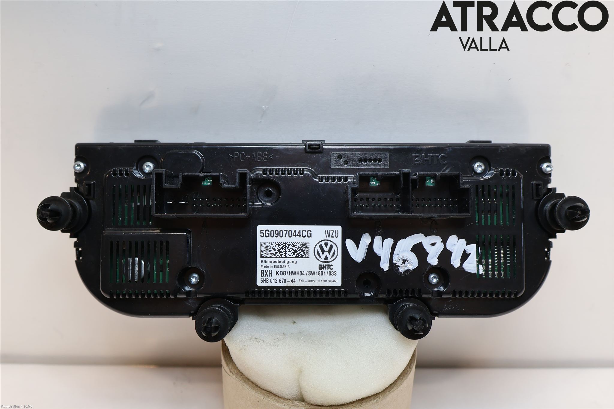 Volkswagen VW GOLF / E-GOLF VII 13-20 Varme Ac Betjening-Display
