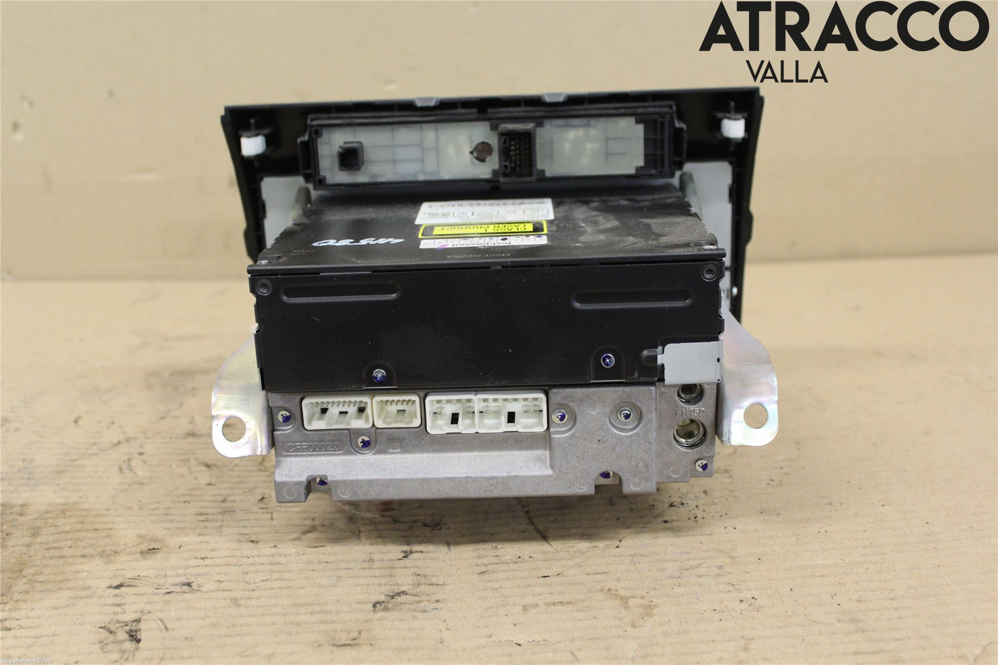 Toyota COROLLA VERSO 08-09 Stereo Radio Med Cd