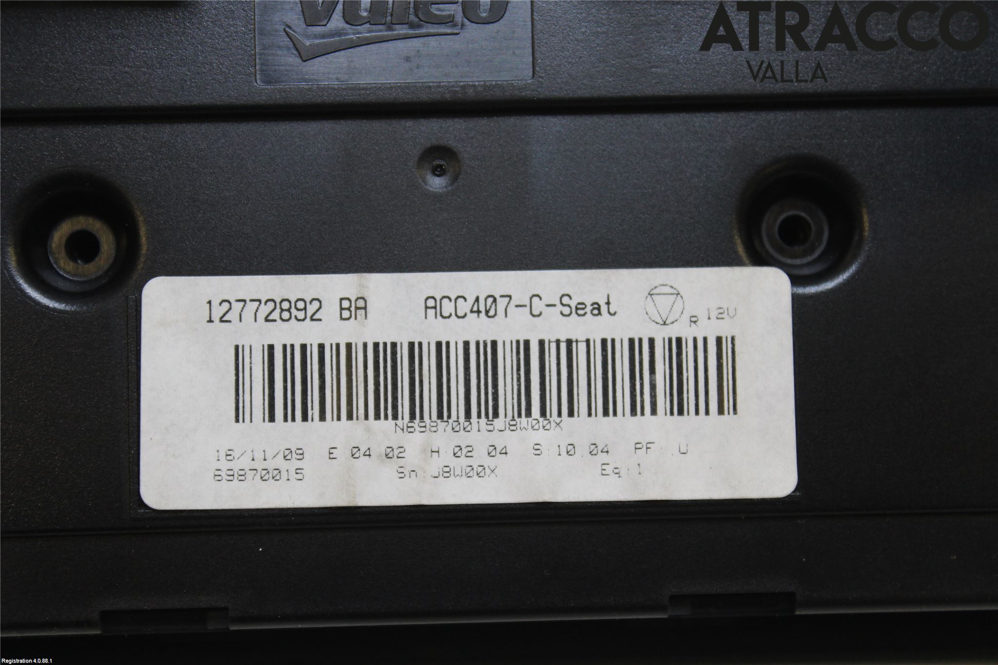 Saab 9-3 VER2/VER3 08-15 Varme Ac Betjening-Display