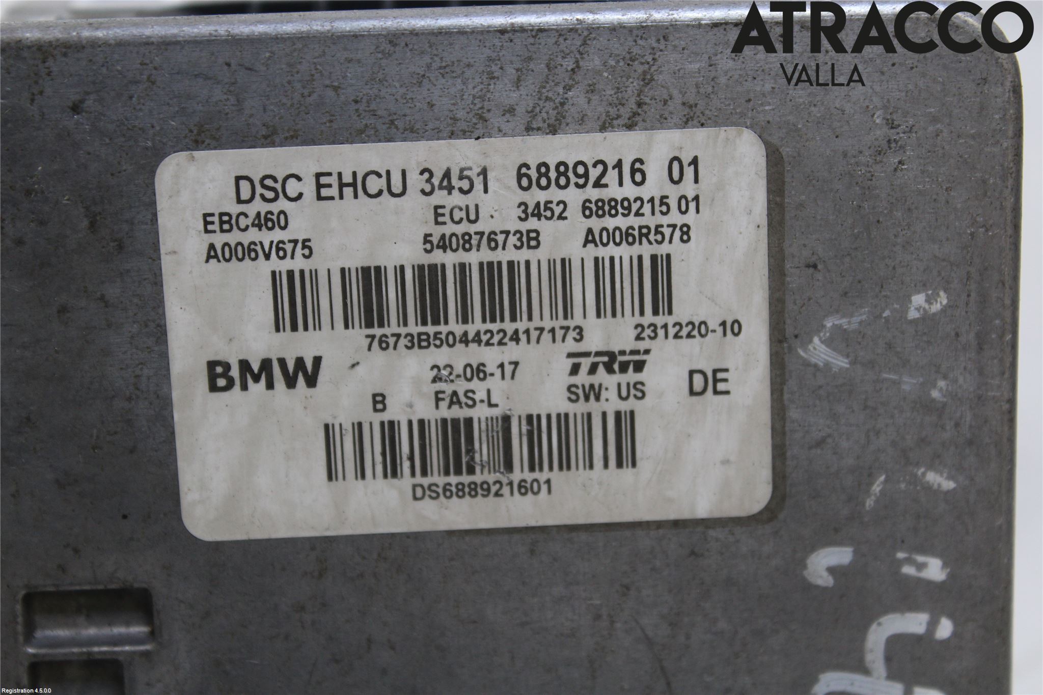 BMW 5 G30/G31/F90 17-23 Abs Hydraulikkaggregat