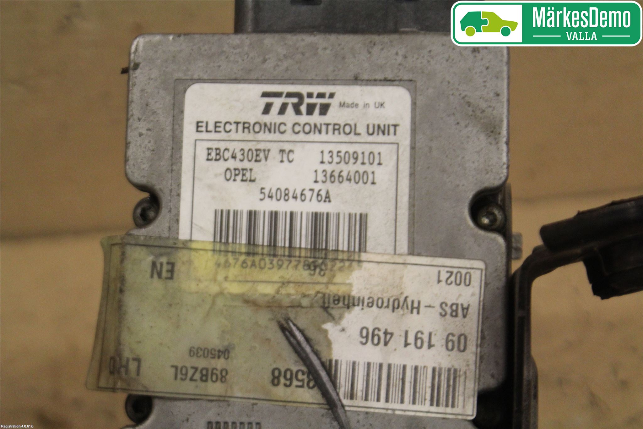 Opel VECTRA C 02-05 Abs Hydraulikkaggregat