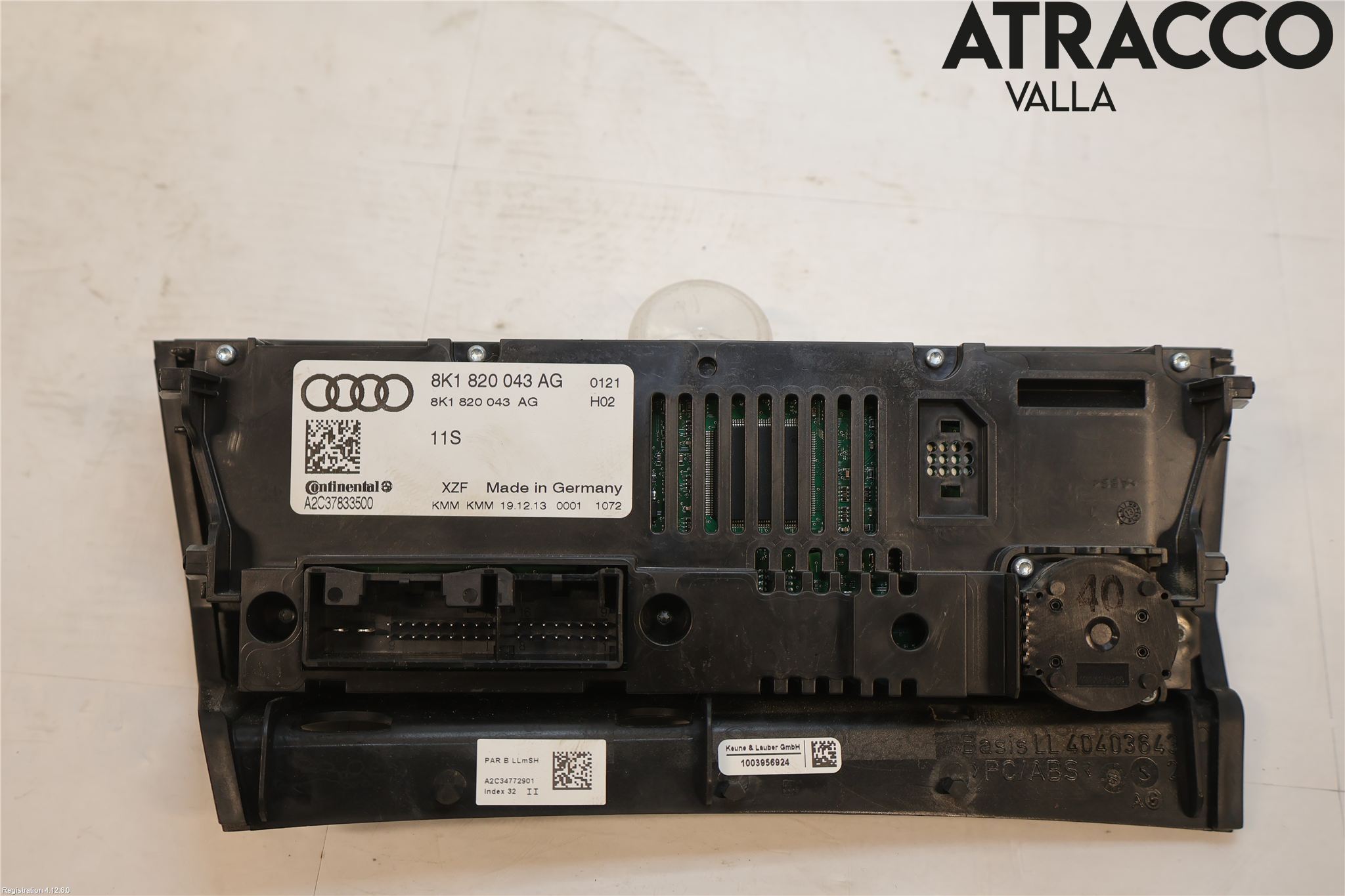 Audi A5 07-16 Varme Ac Betjening-Display