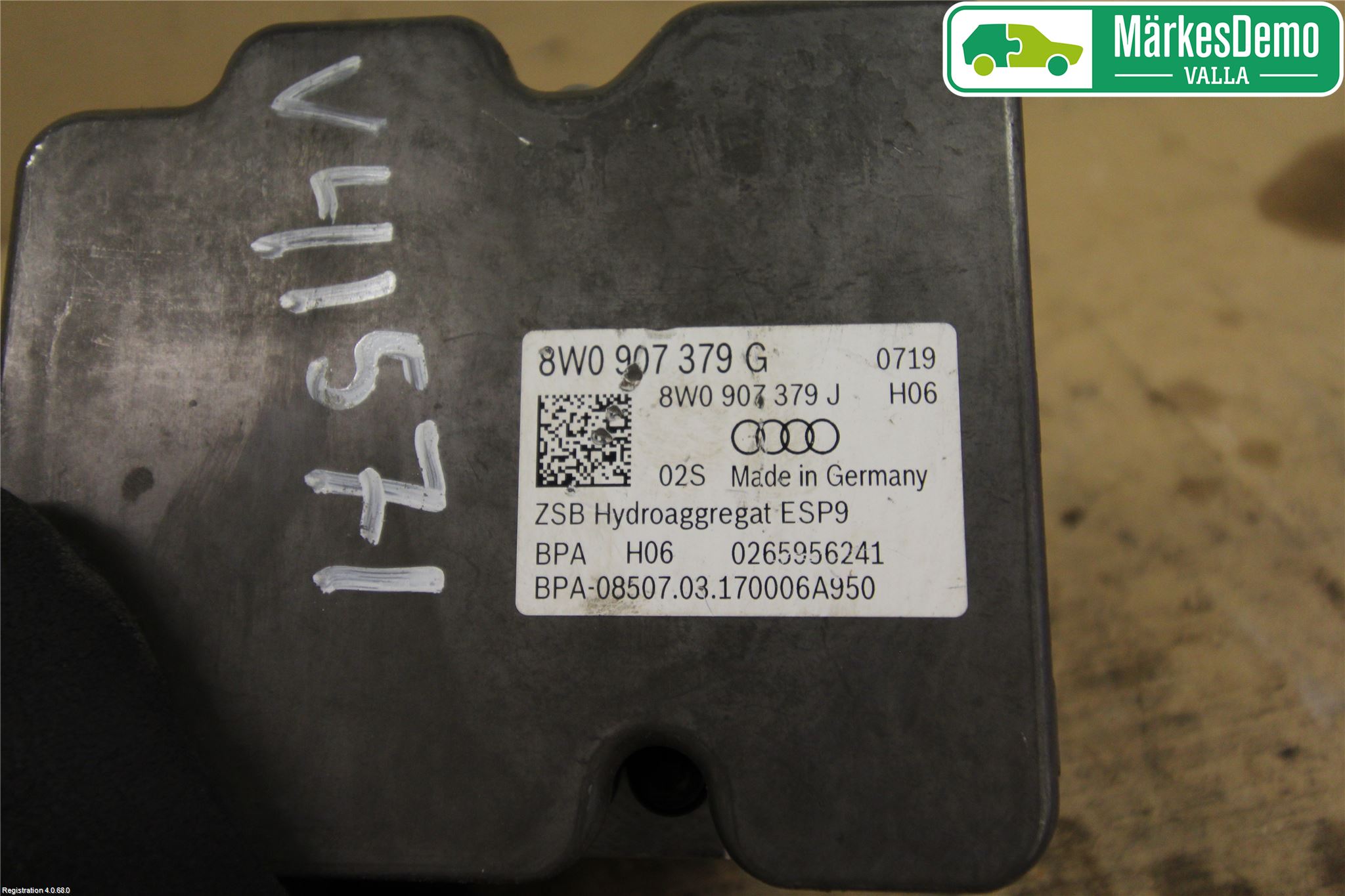 Audi A5 17- Abs Hydraulikkaggregat