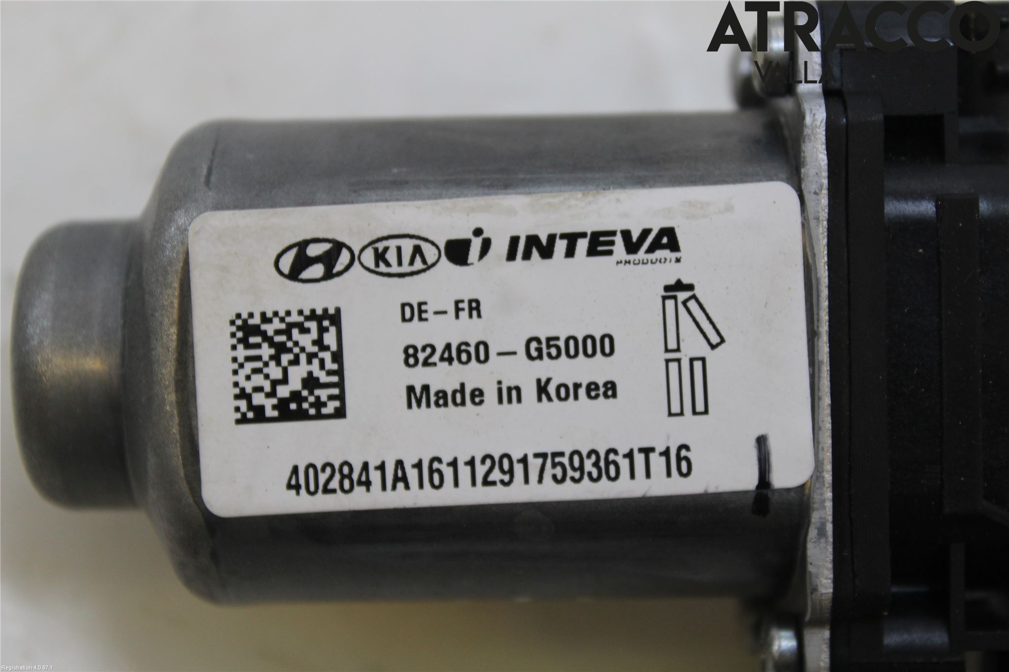 Kia NIRO (DE) 17-22 Vindusheismotor