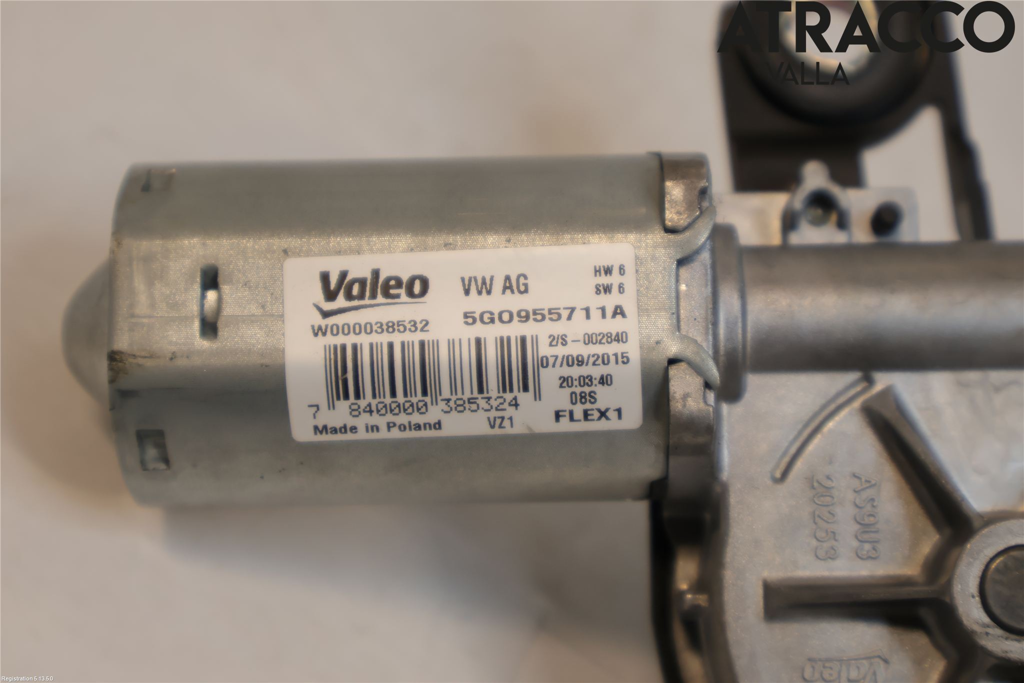 Volkswagen VW GOLF / E-GOLF VII 13-20 Viskermotor Bakluke