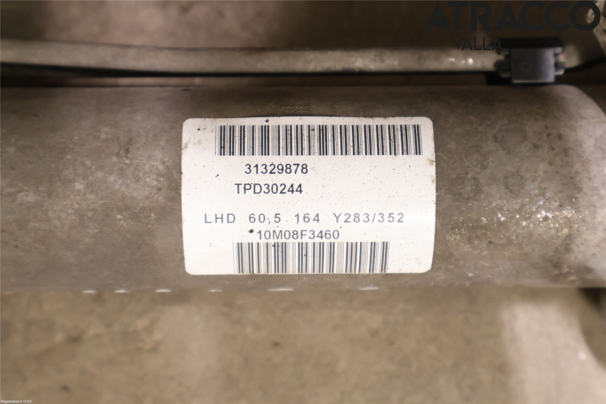 Volvo S60 11-13 Servo Snekke - Tannstang