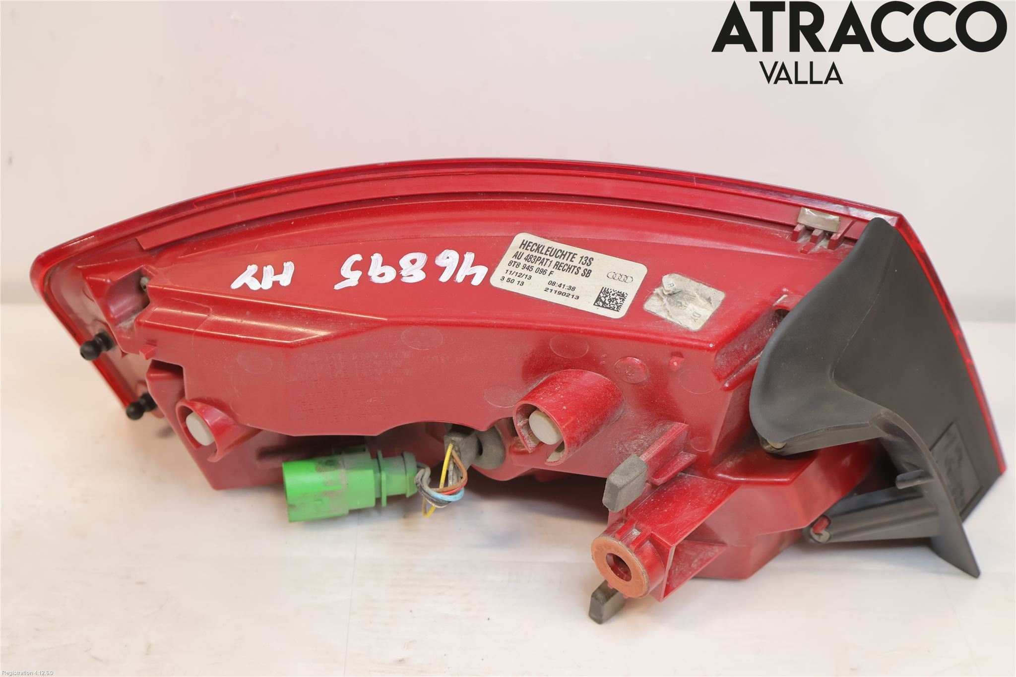 Audi A5 07-16 Baklykt Høyre