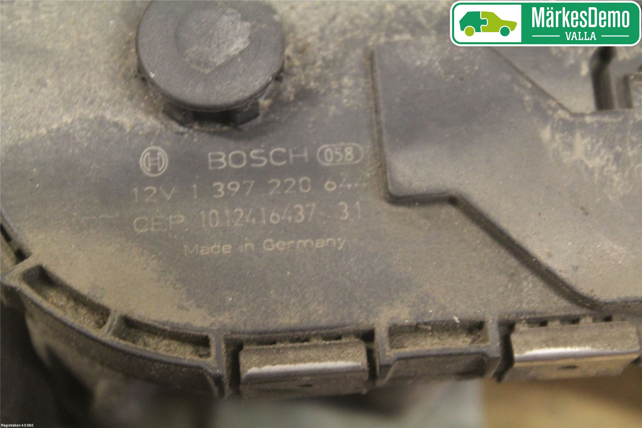Ford S-MAX 06-15 Viskermotor Frontrute