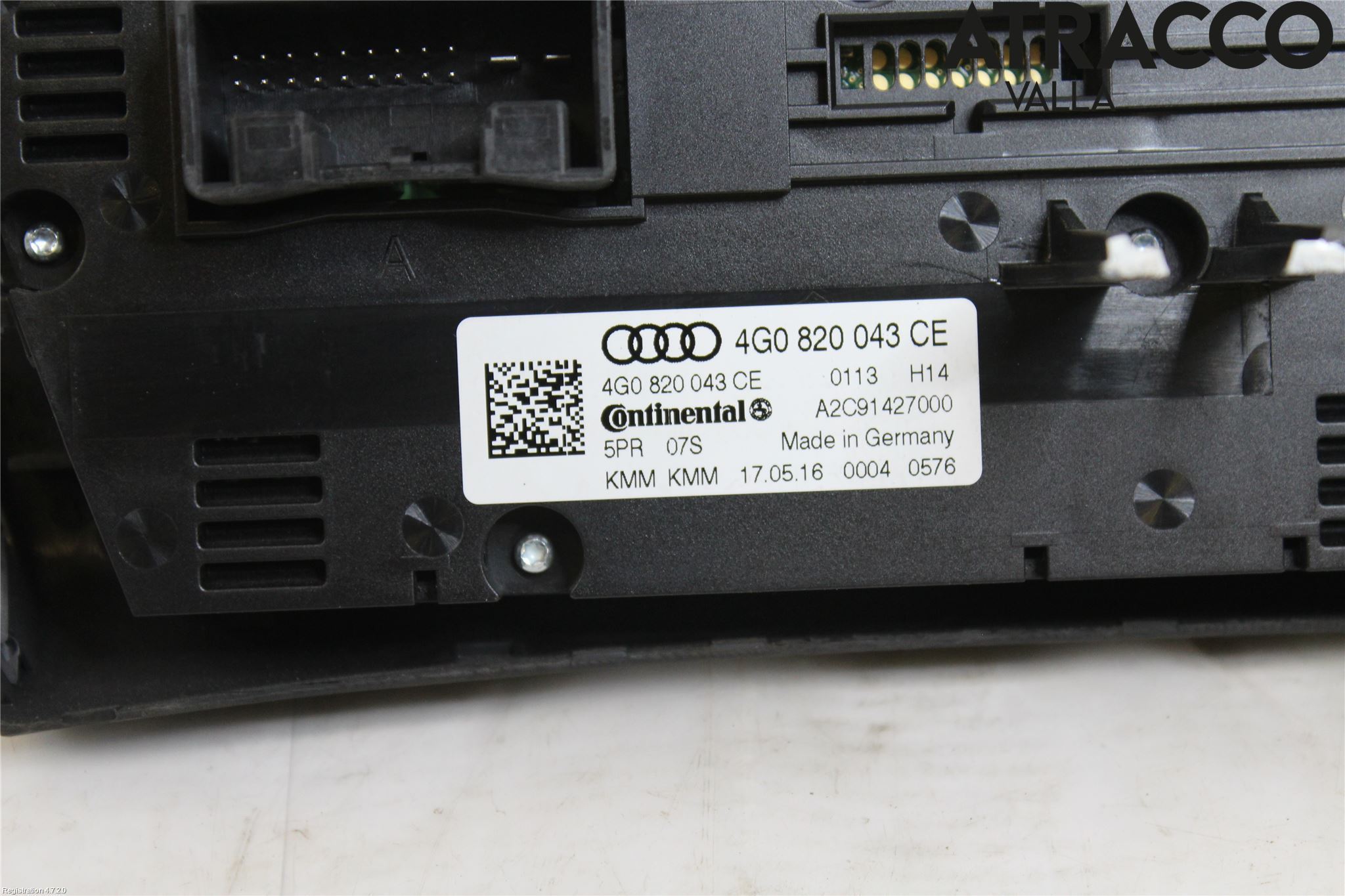 Audi A6 ALLROAD 12-18 Varme Ac Betjening-Display