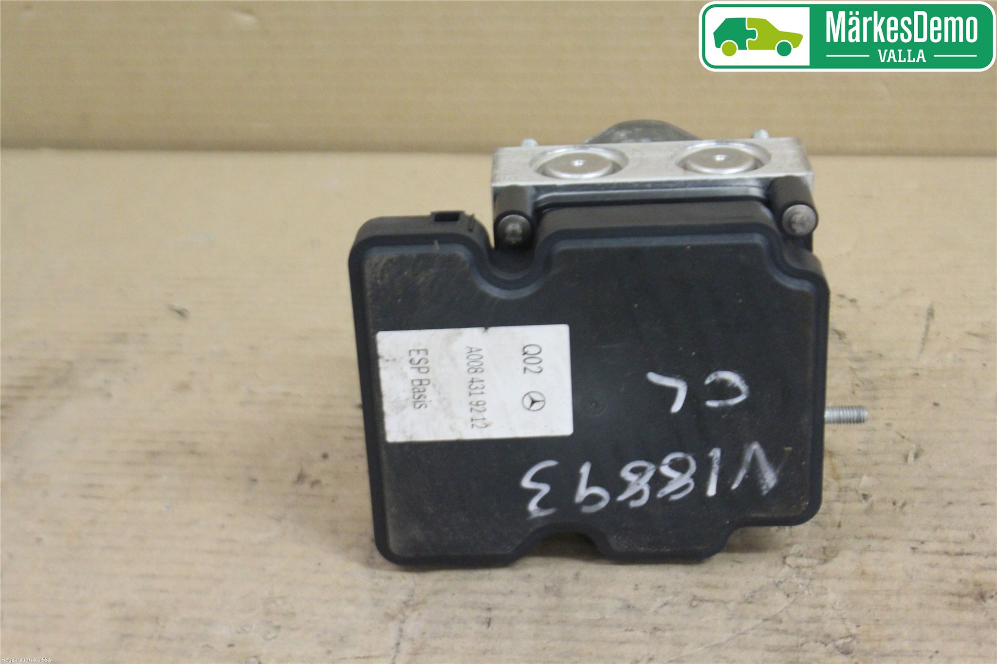 Mercedes-Benz MB B-KLASS (W246/W242) 12-19 Abs Hydraulikkaggregat
