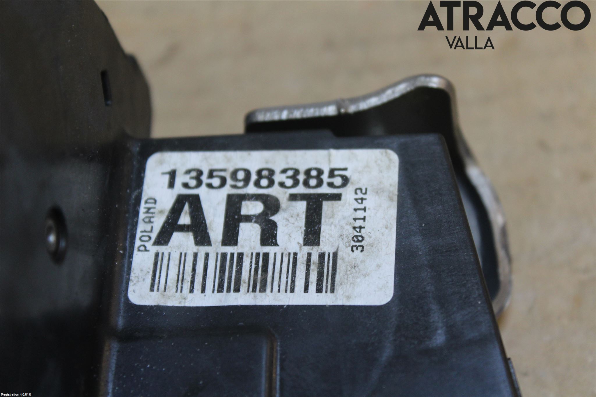Opel ASTRA K 16-22 Dørlås - Låsekasse