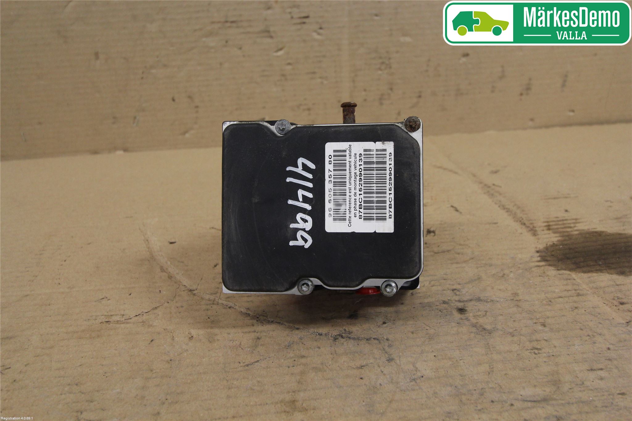 Peugeot 307     05-08 Abs Hydraulikkaggregat
